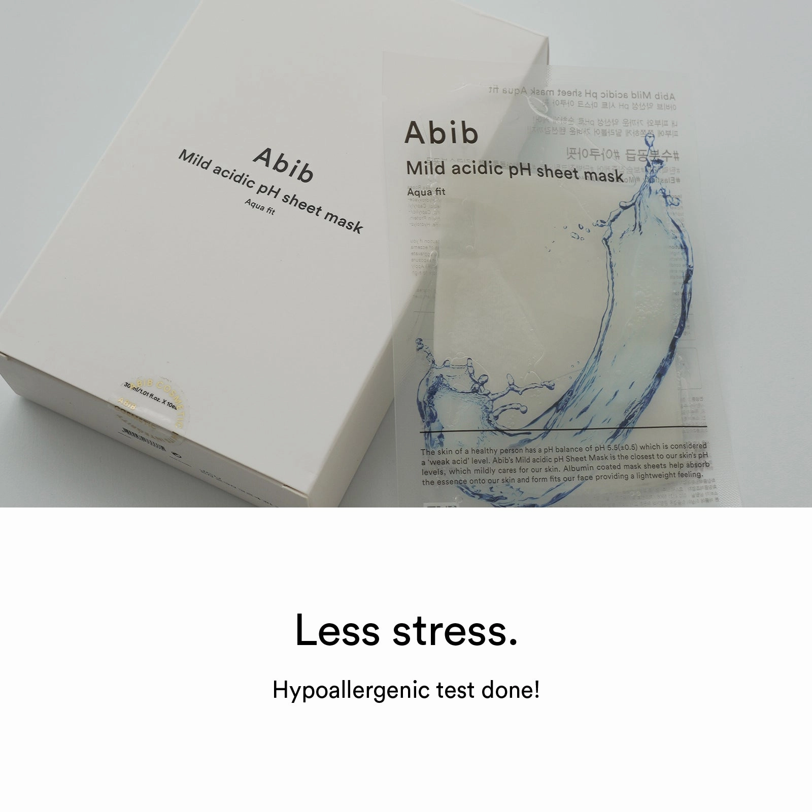 Abib Mild Acidic Ph Sheet Mask Aqua Fit 1Pcs
