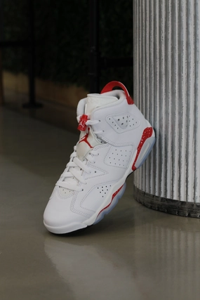 AIR JORDAN 6 RETRO (GS) RED OREO