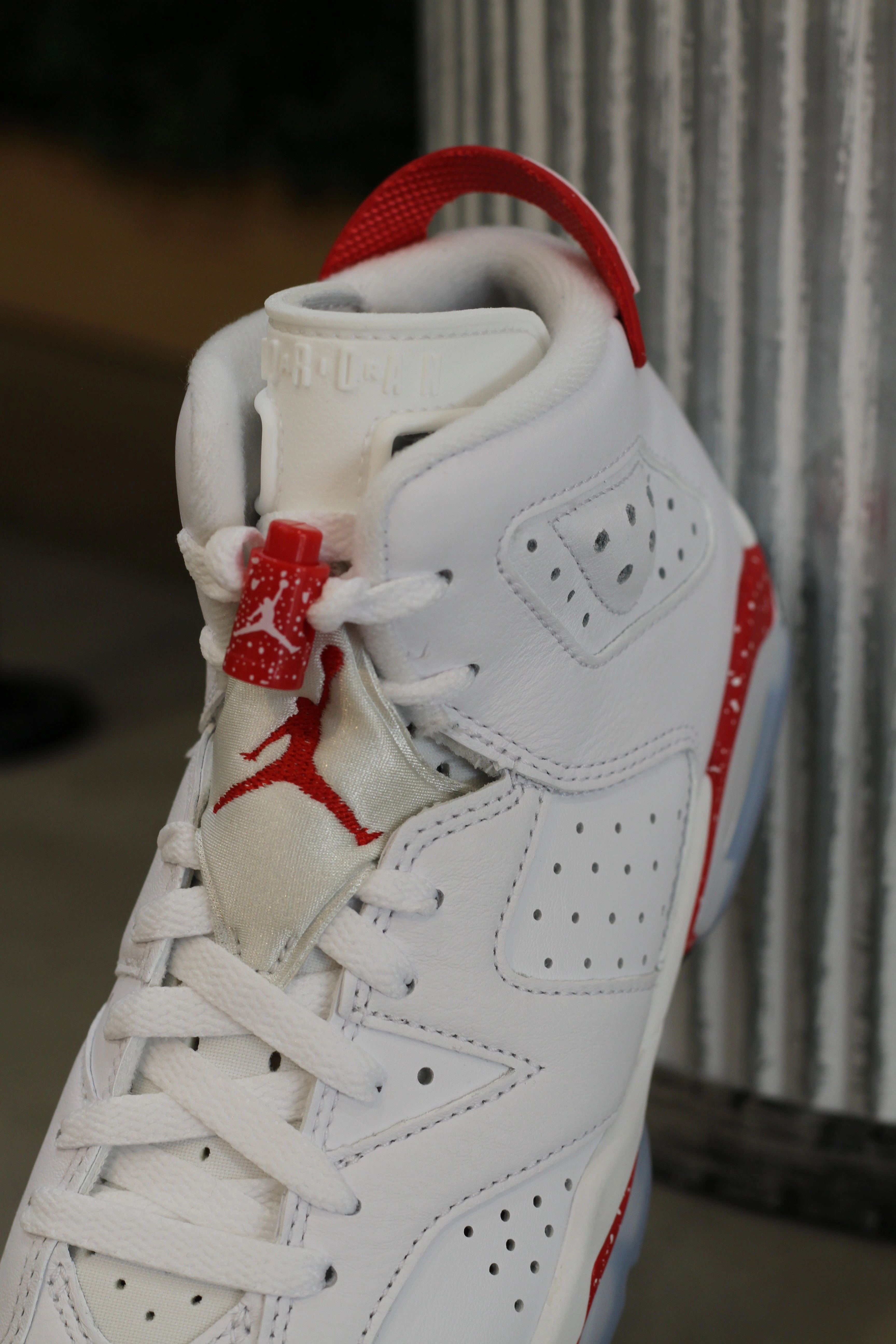 AIR JORDAN 6 RETRO (GS) RED OREO