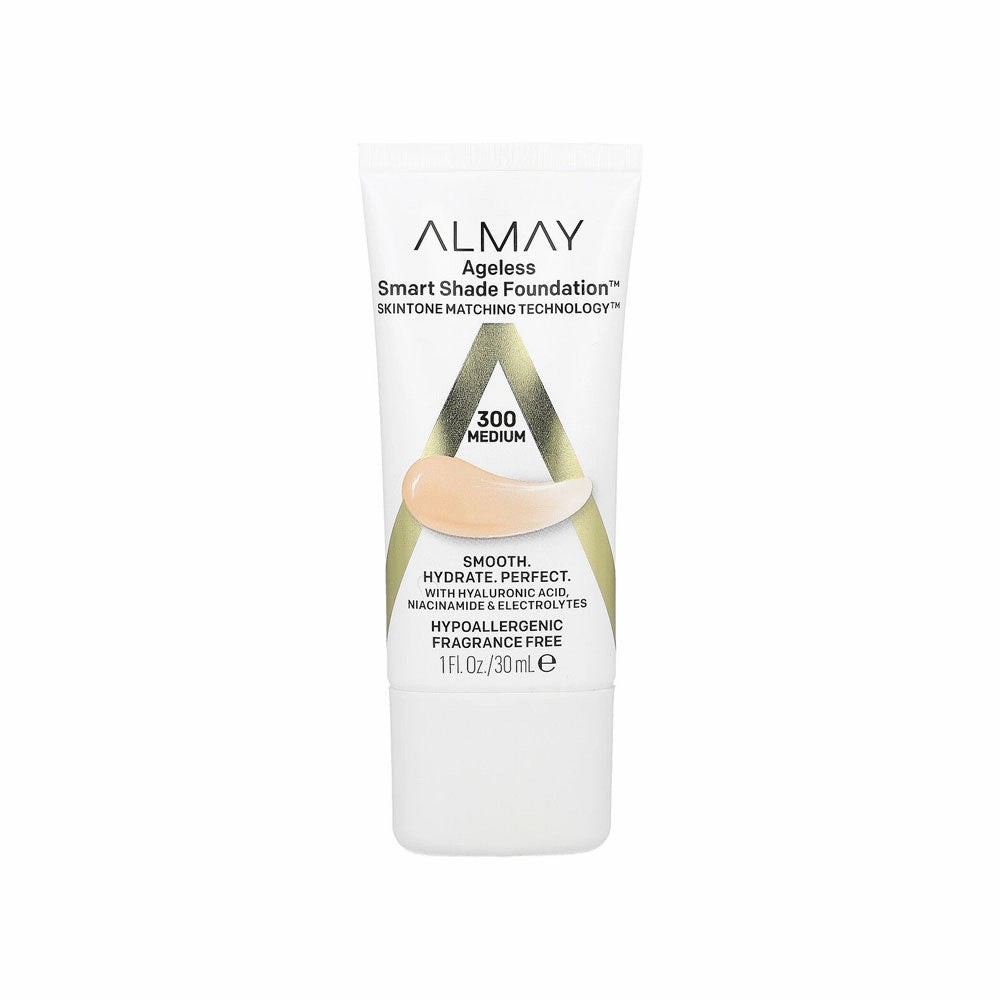 Almay Smart Shade Ageless Foundation 300 Medium 30ml