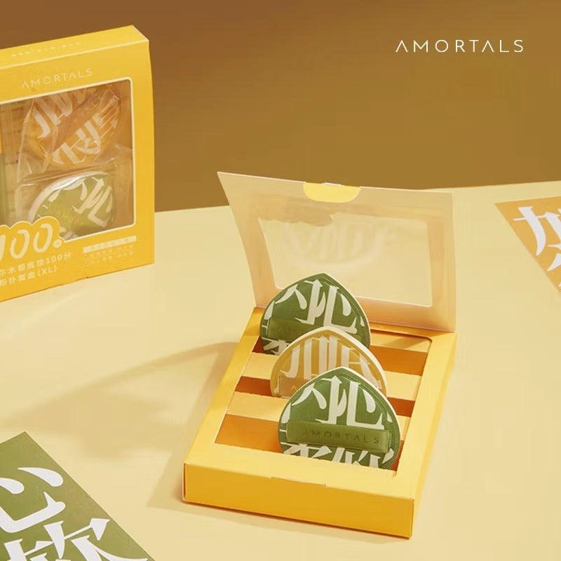 Amortals Cushion Puff Set 2pcs XL