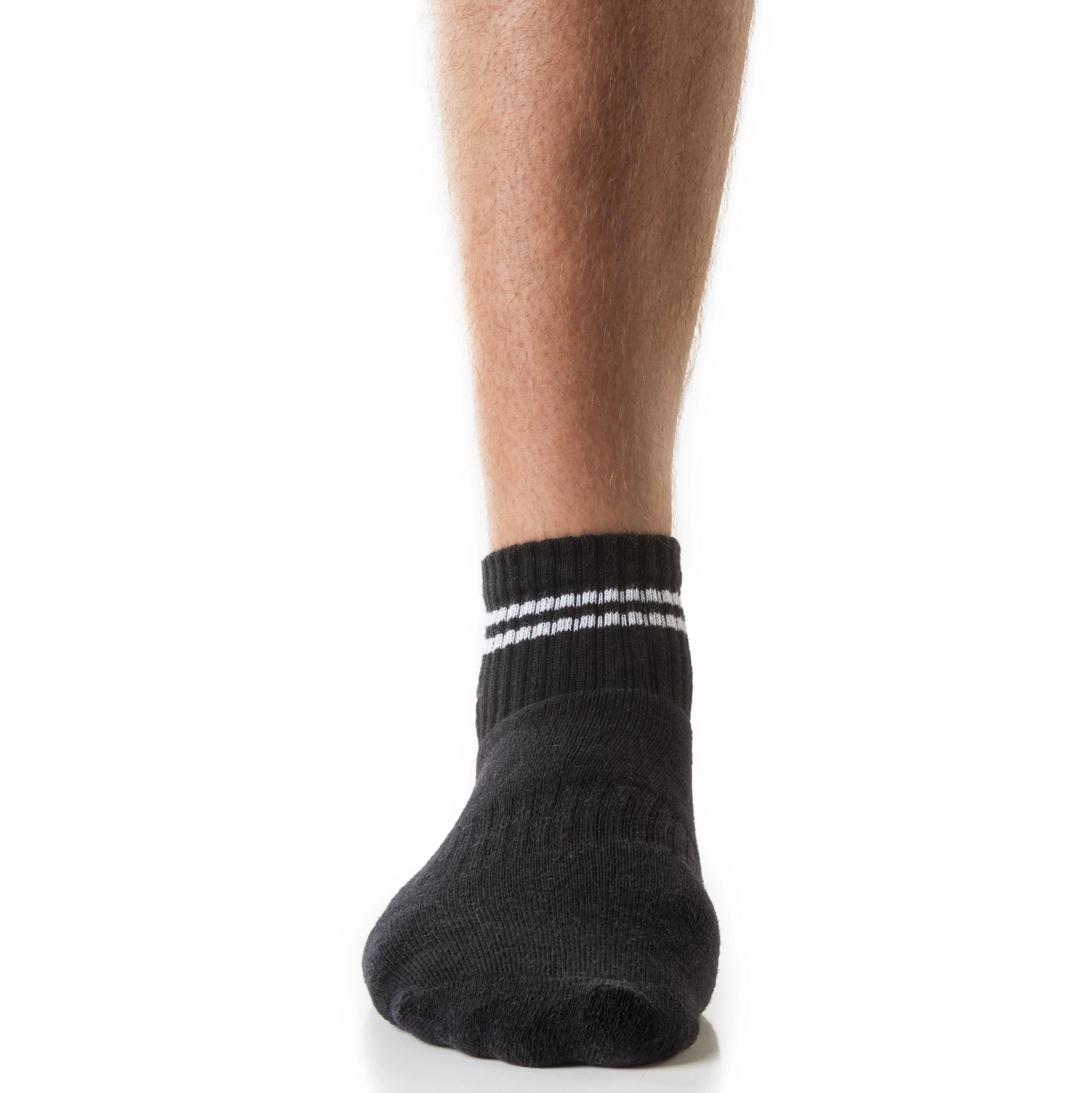 Arebesk Classic Man Grip Socks - Black (Barre / Pilates)