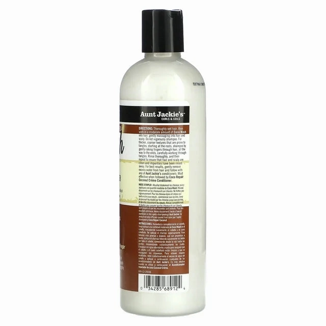 Aunt Jackie's CoCo Wash Coconut Milk Conditioning Cleanser - 12 oz
