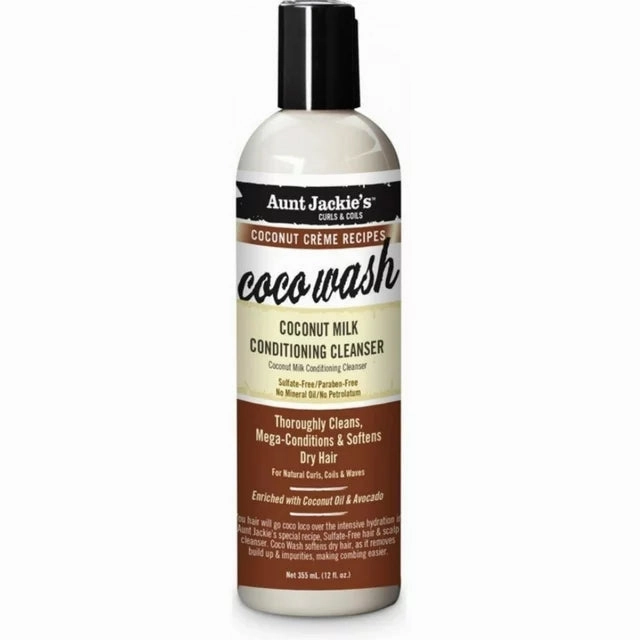 Aunt Jackie's CoCo Wash Coconut Milk Conditioning Cleanser - 12 oz