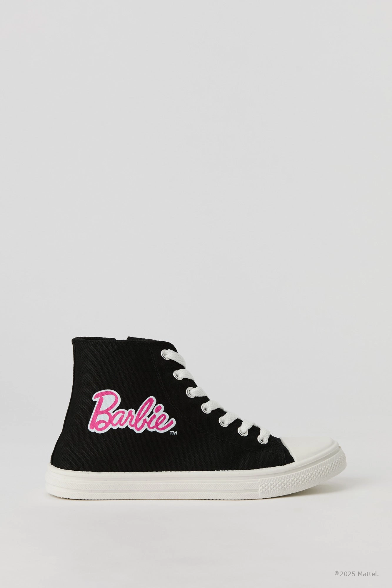 Barbie™ Girls Graphic High Top Lace Up Sneaker