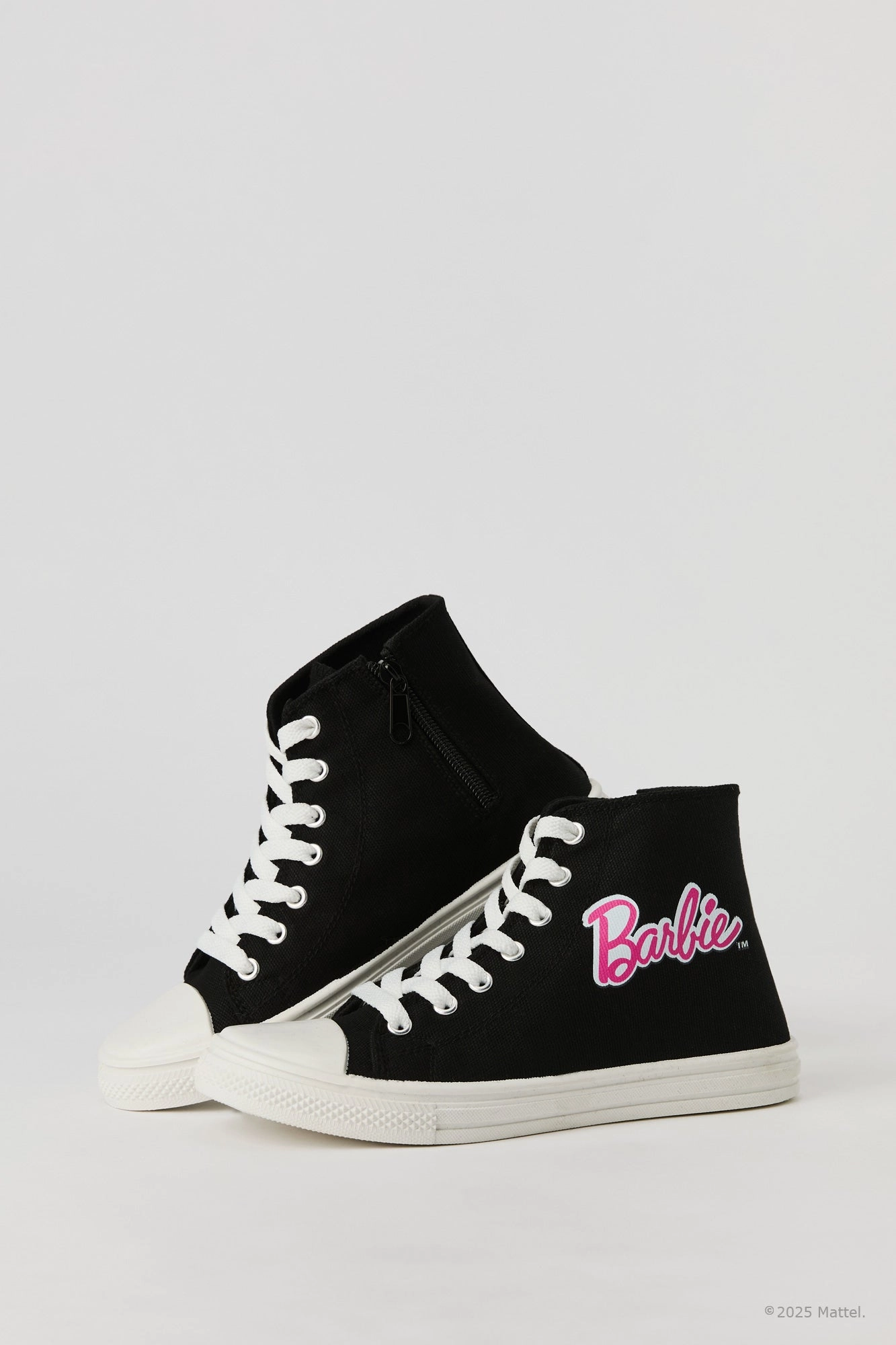 Barbie™ Girls Graphic High Top Lace Up Sneaker