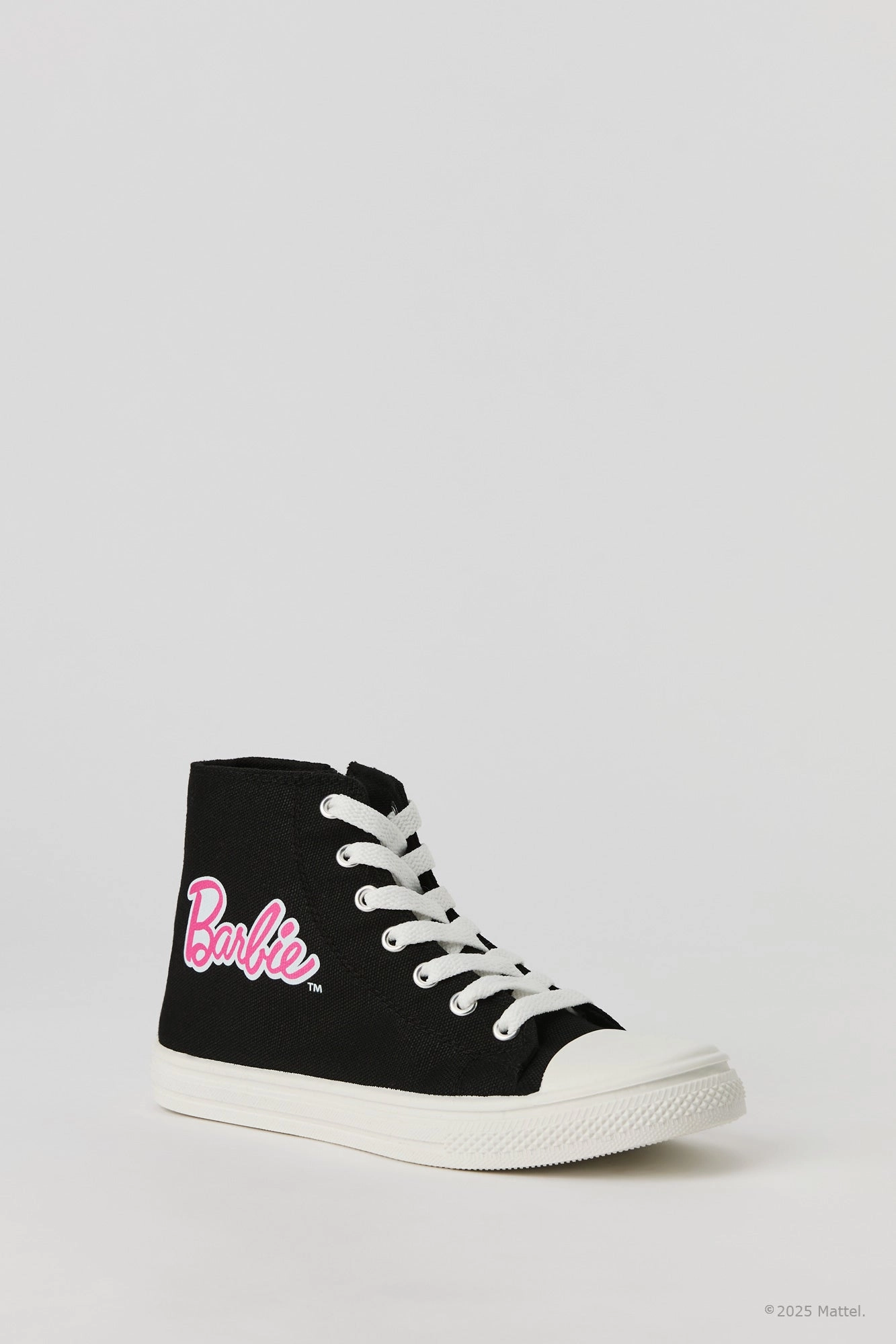Barbie™ Girls Graphic High Top Lace Up Sneaker