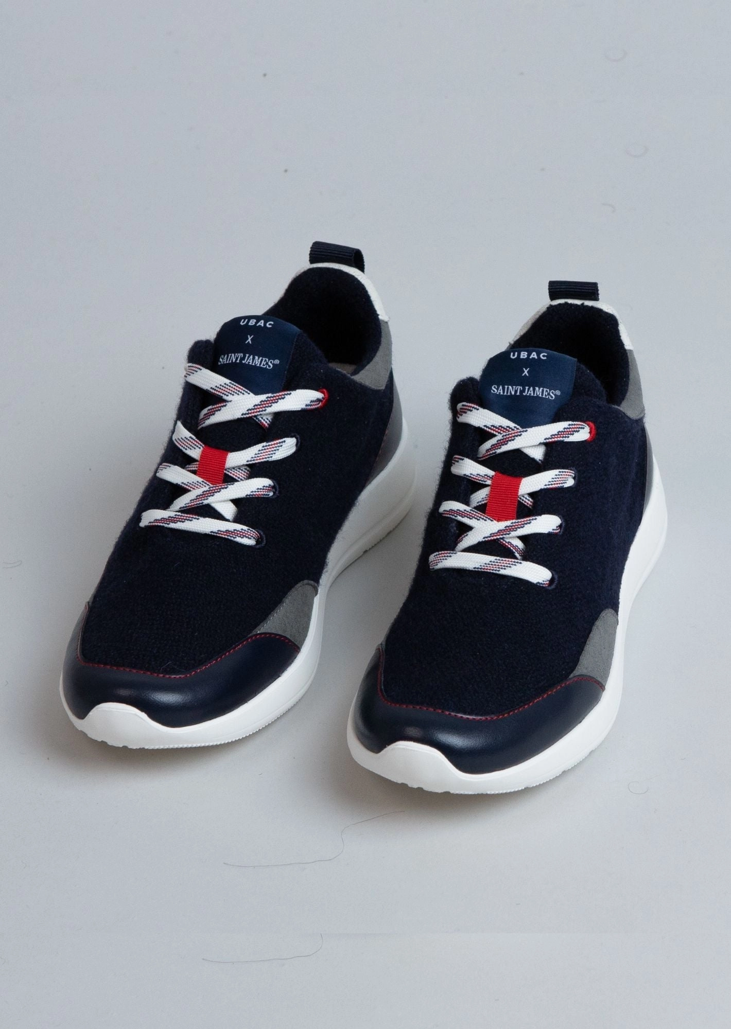BASK UBAC - Recycled Wool Sneakers by Ubac | Unisex Fit (NAVY)