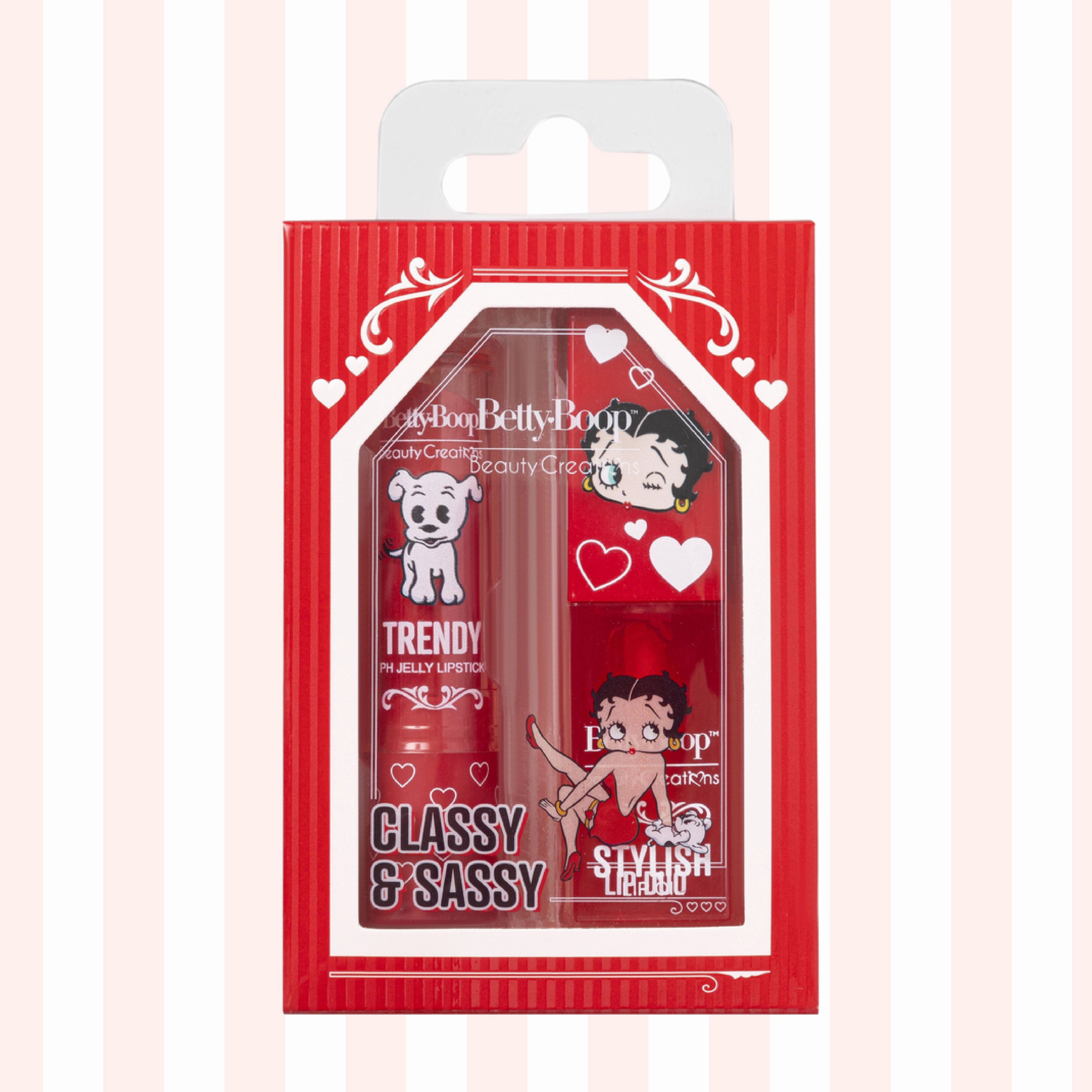 BEAUTY CREATIONS x BETTY BOOP - CLASSY & SASSY - LIP DUO (1PC)