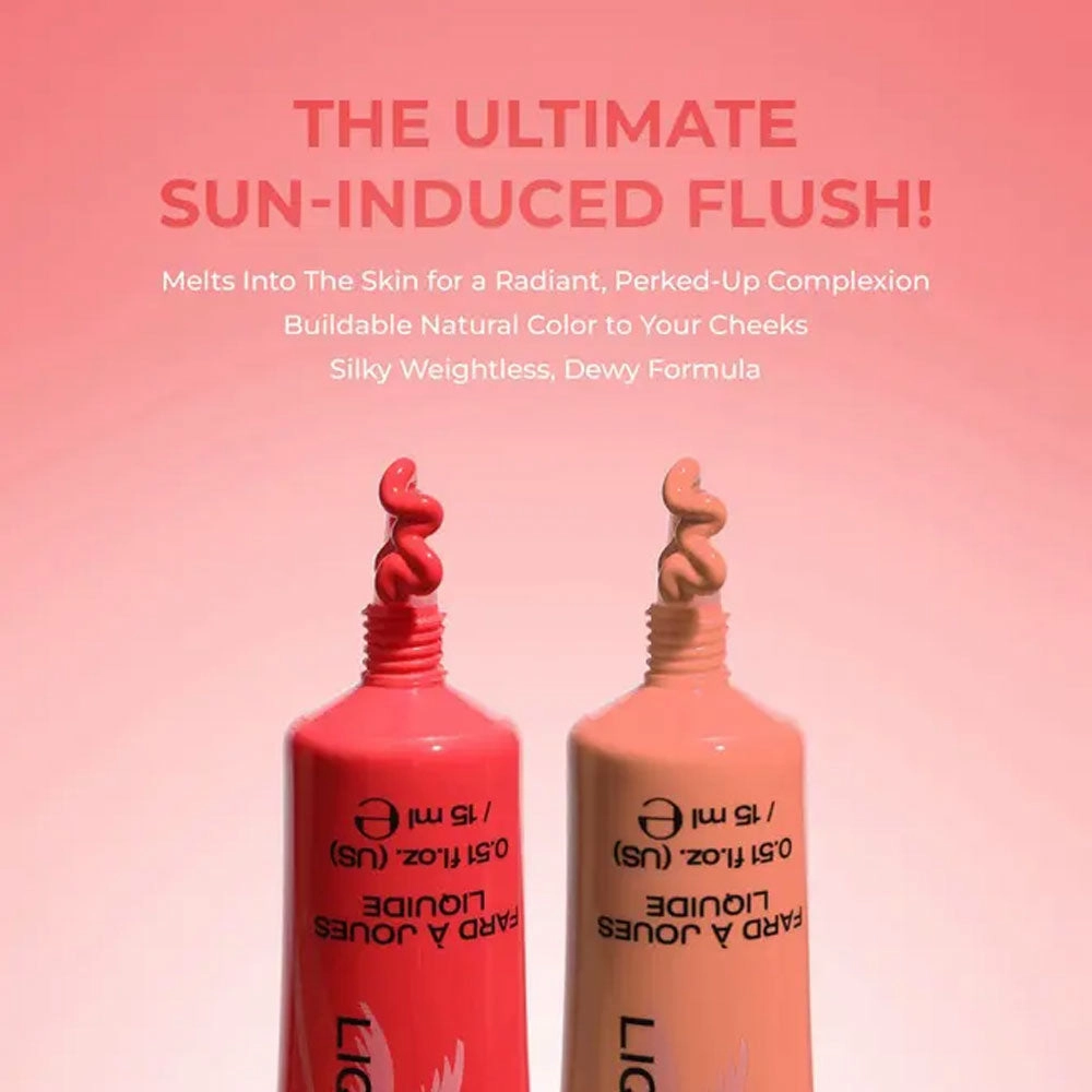 BH Studio Cosmetics Sun Flush Liquid Blush Daiquiri Sunset