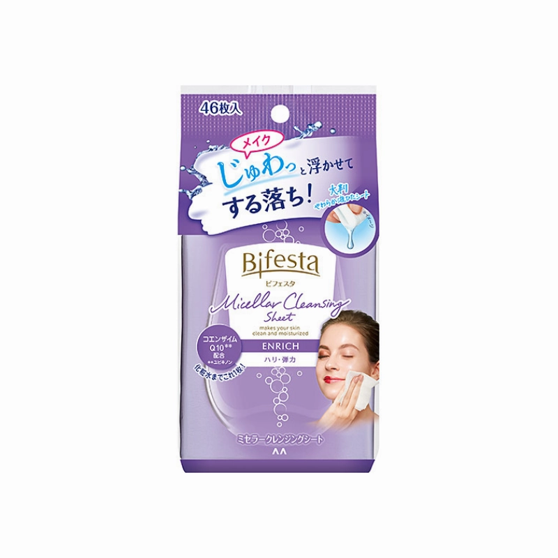 Bifesta Micellar Cleansing Sheet Enrich 46 Sheets