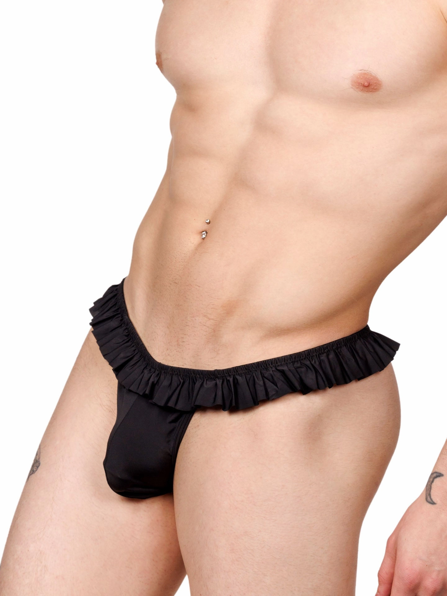 Blossom Ruffle Thong