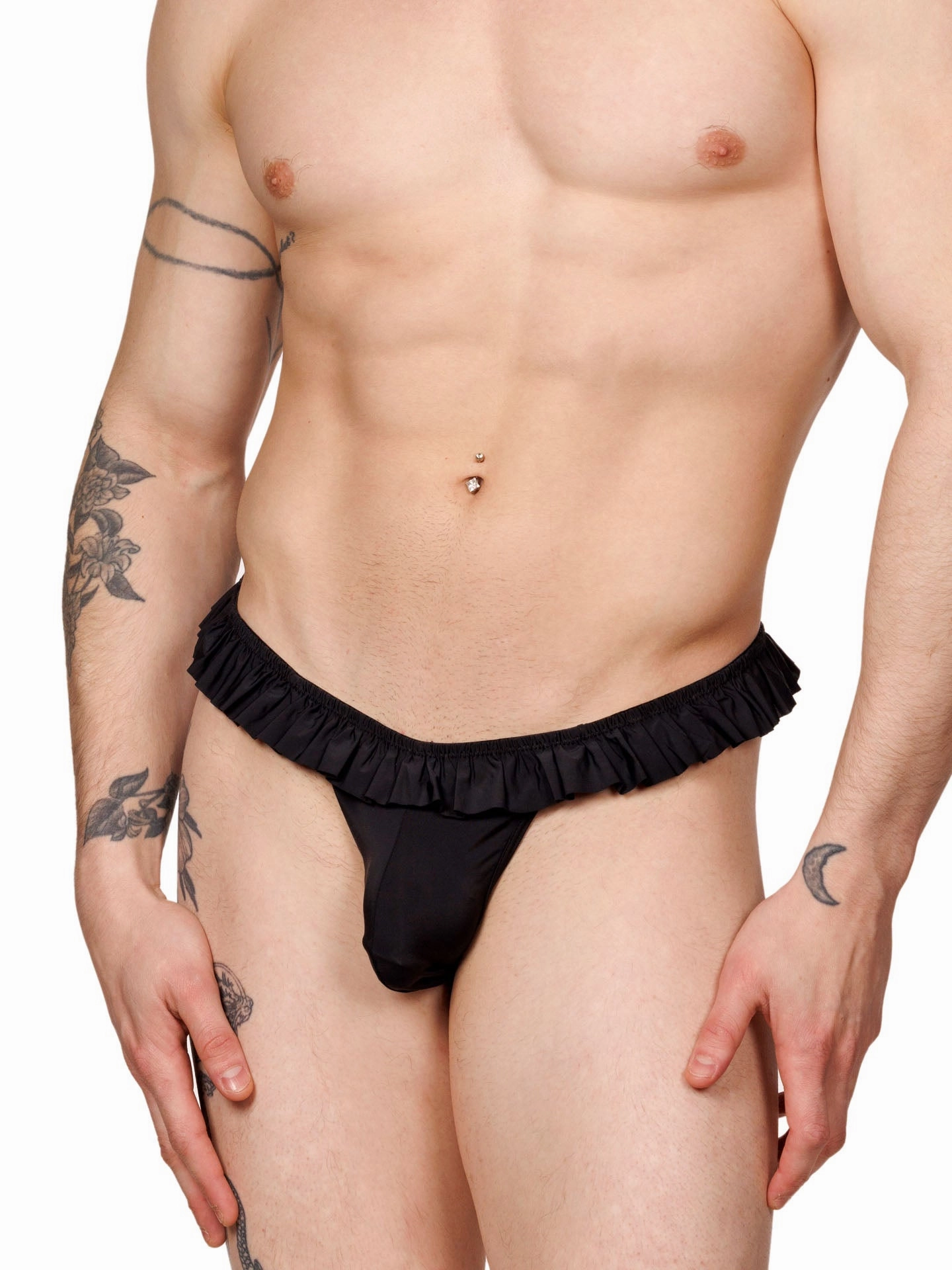 Blossom Ruffle Thong