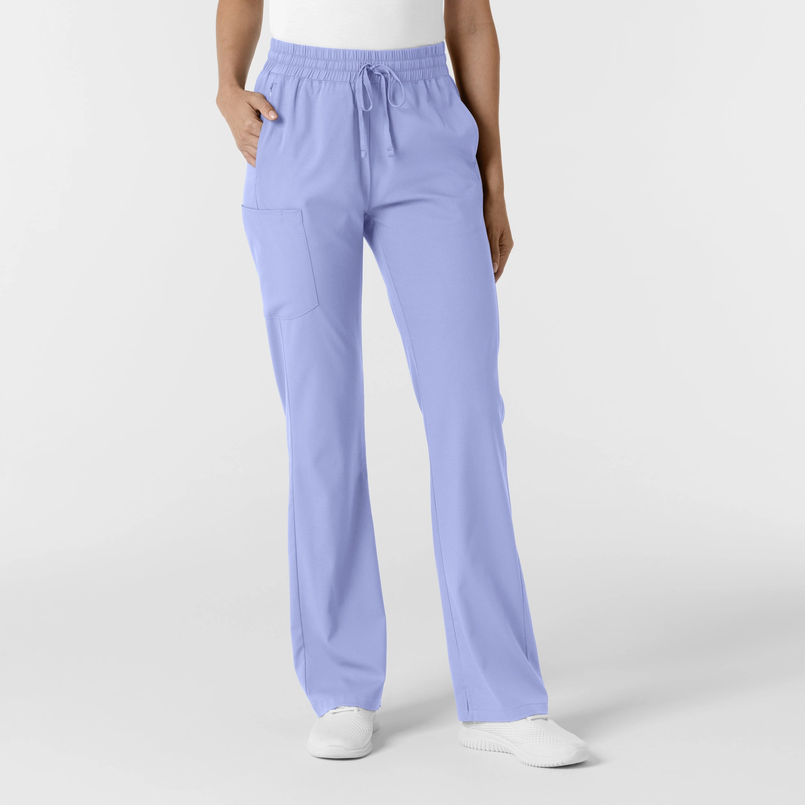 Boundless Women's Bootcut Scrub Pant - Ceil Blue