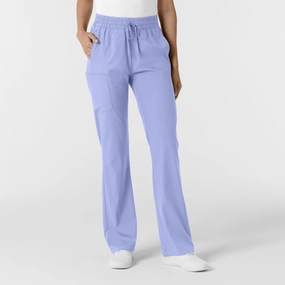 Boundless Women's Bootcut Scrub Pant - Ceil Blue