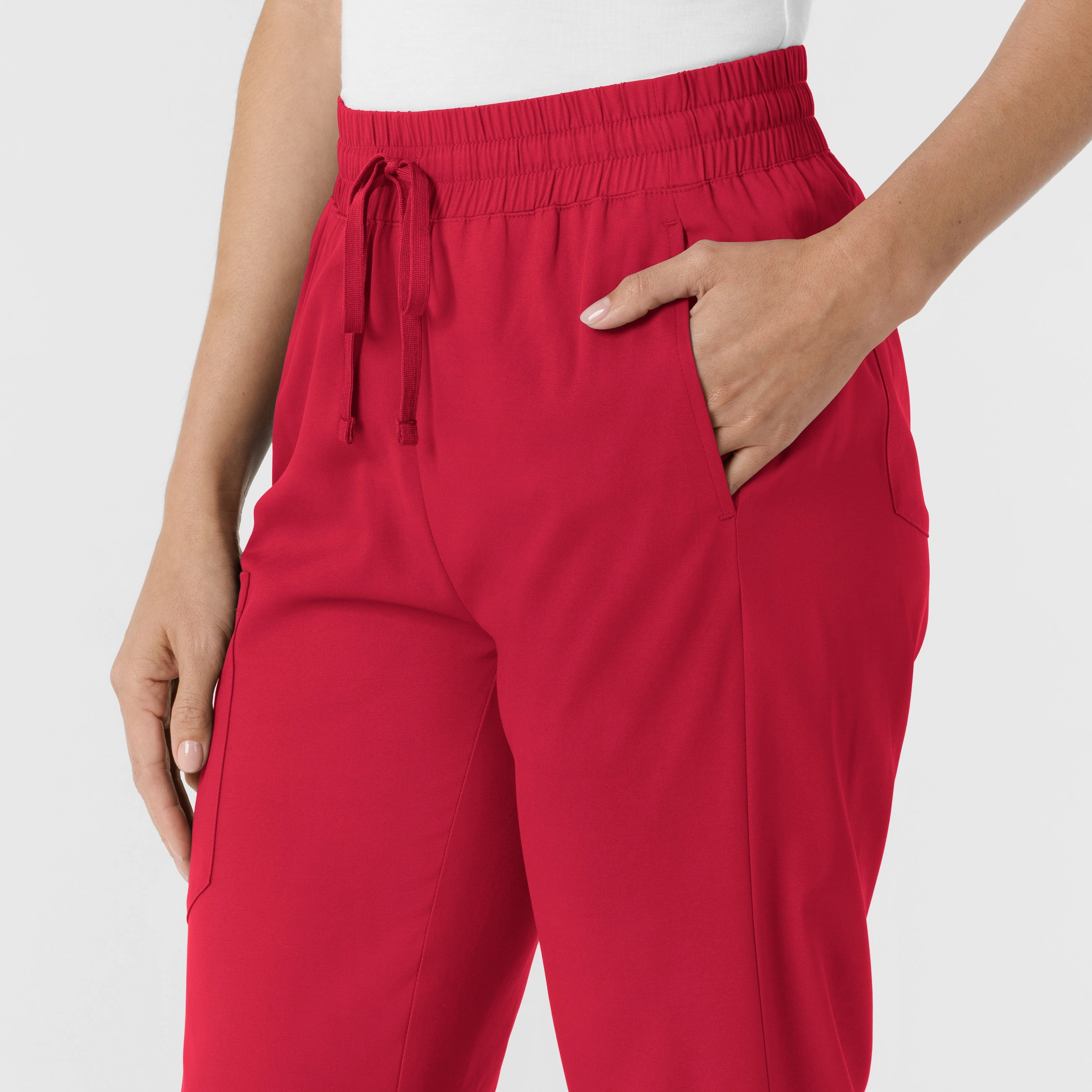 Boundless Women's Bootcut Scrub Pant - Red