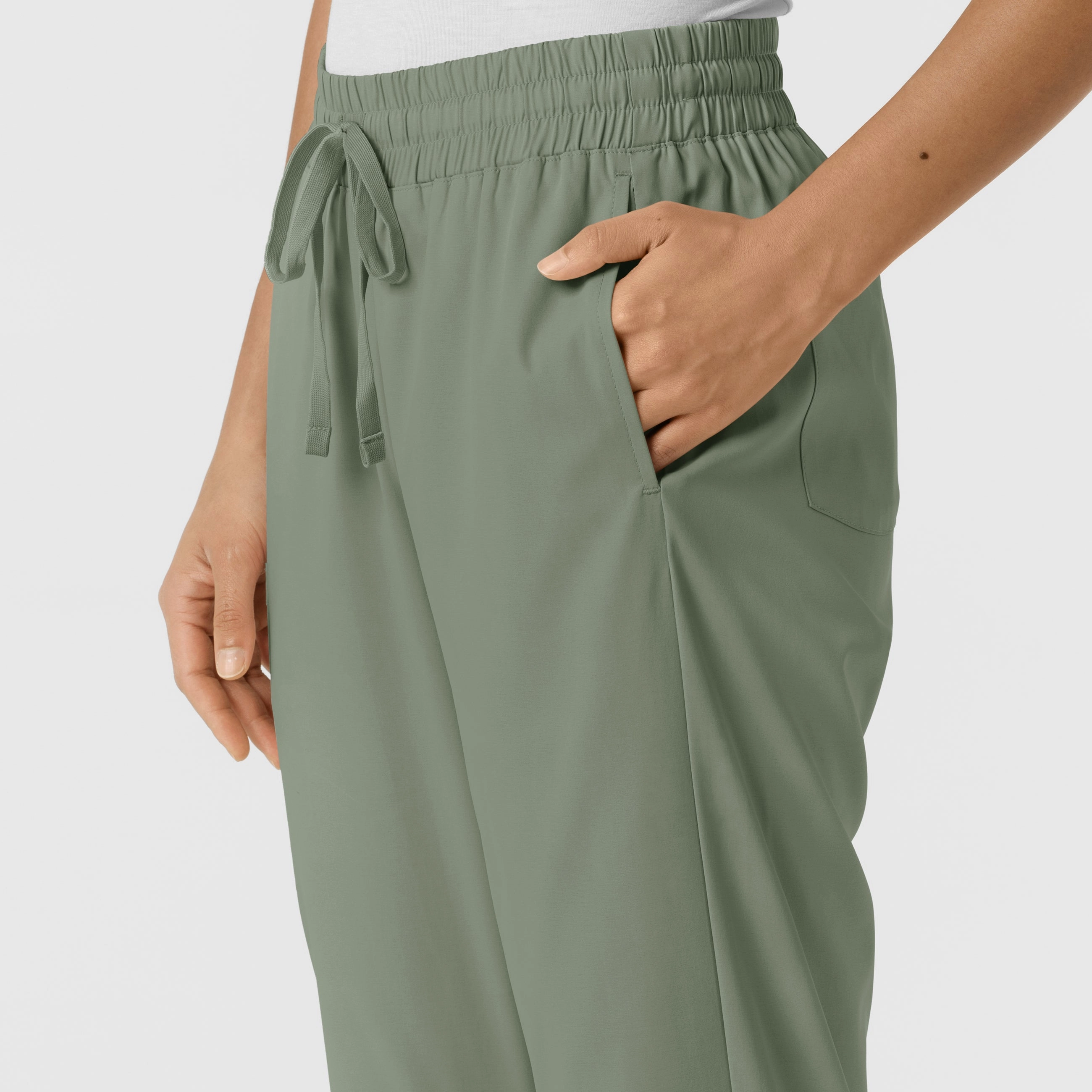 Boundless Women's Bootcut Scrub Pant - Sage