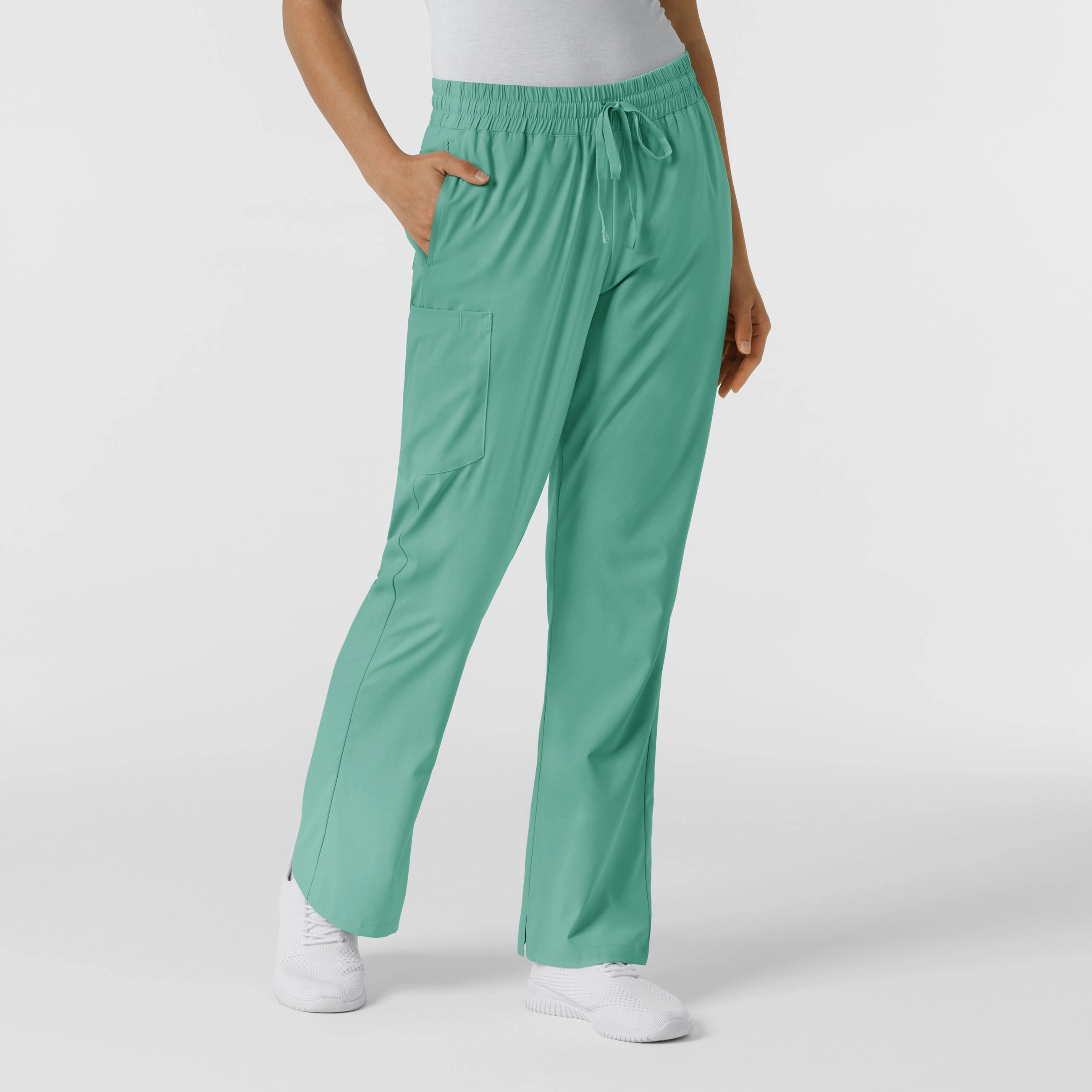 Boundless Women's Bootcut Scrub Pant - Turquoise