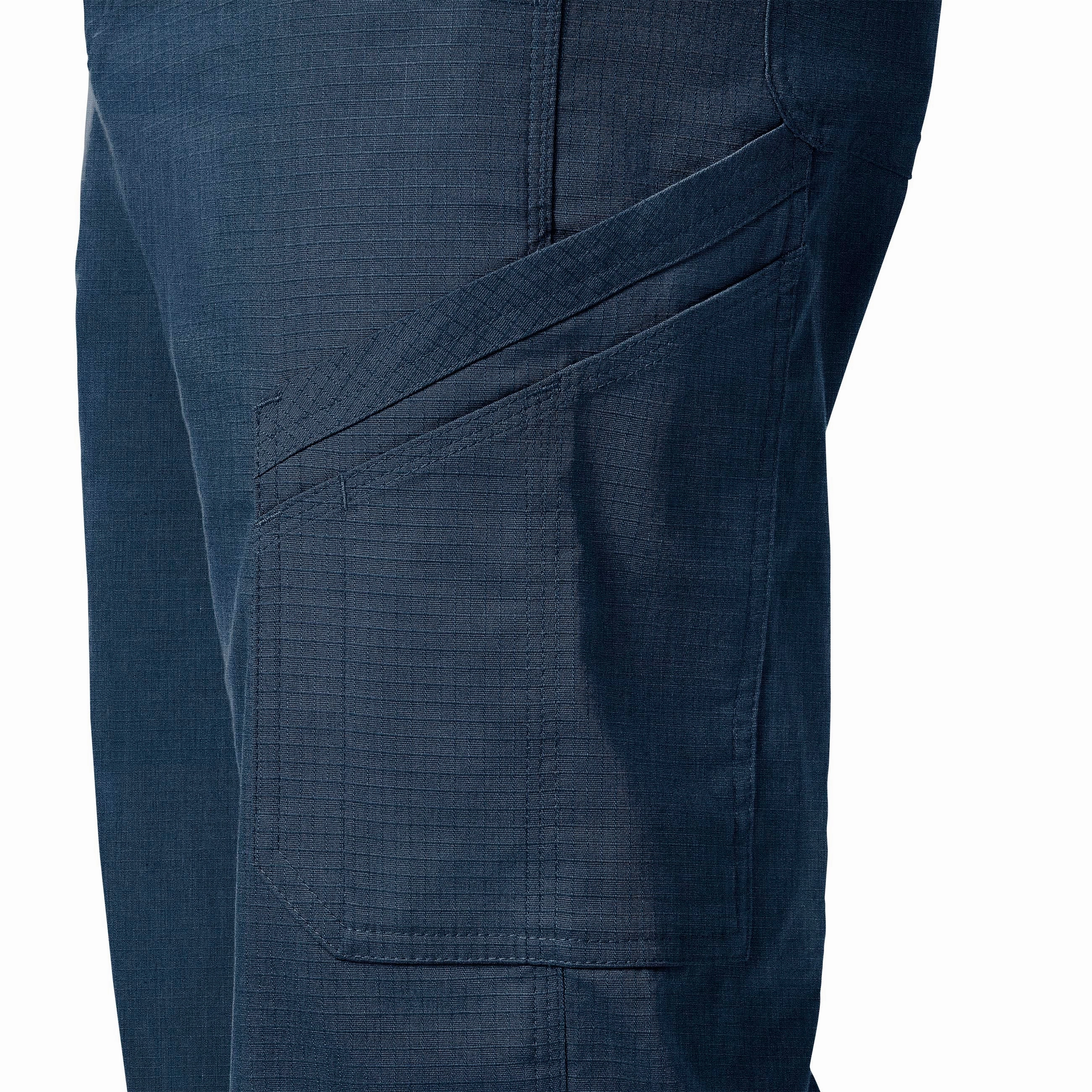 Carhartt Rugged Flex Ripstop Men’s Straight Leg Cargo Scrub Pant - Navy Heather