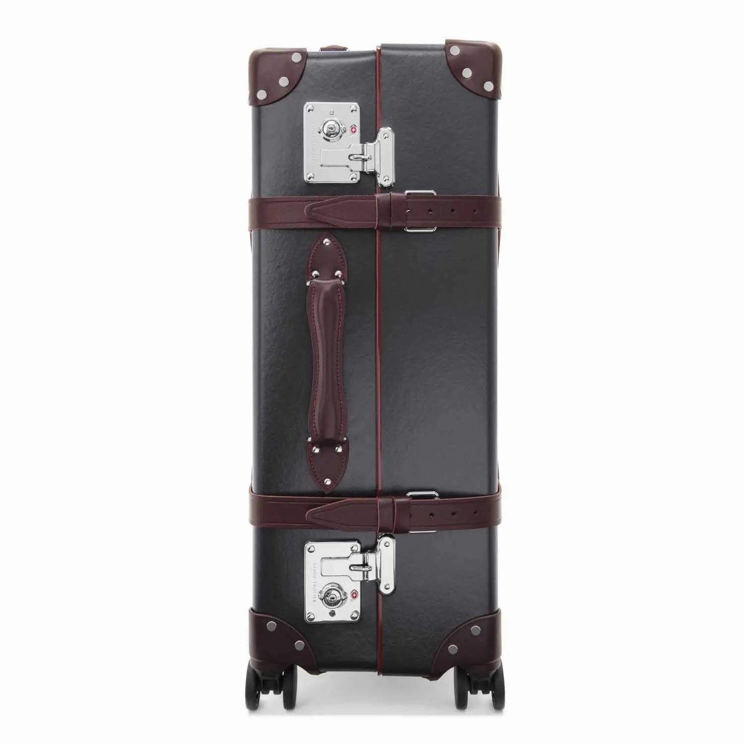 Centenary · Large Check-In - 4 Wheels | Brown/Burgundy