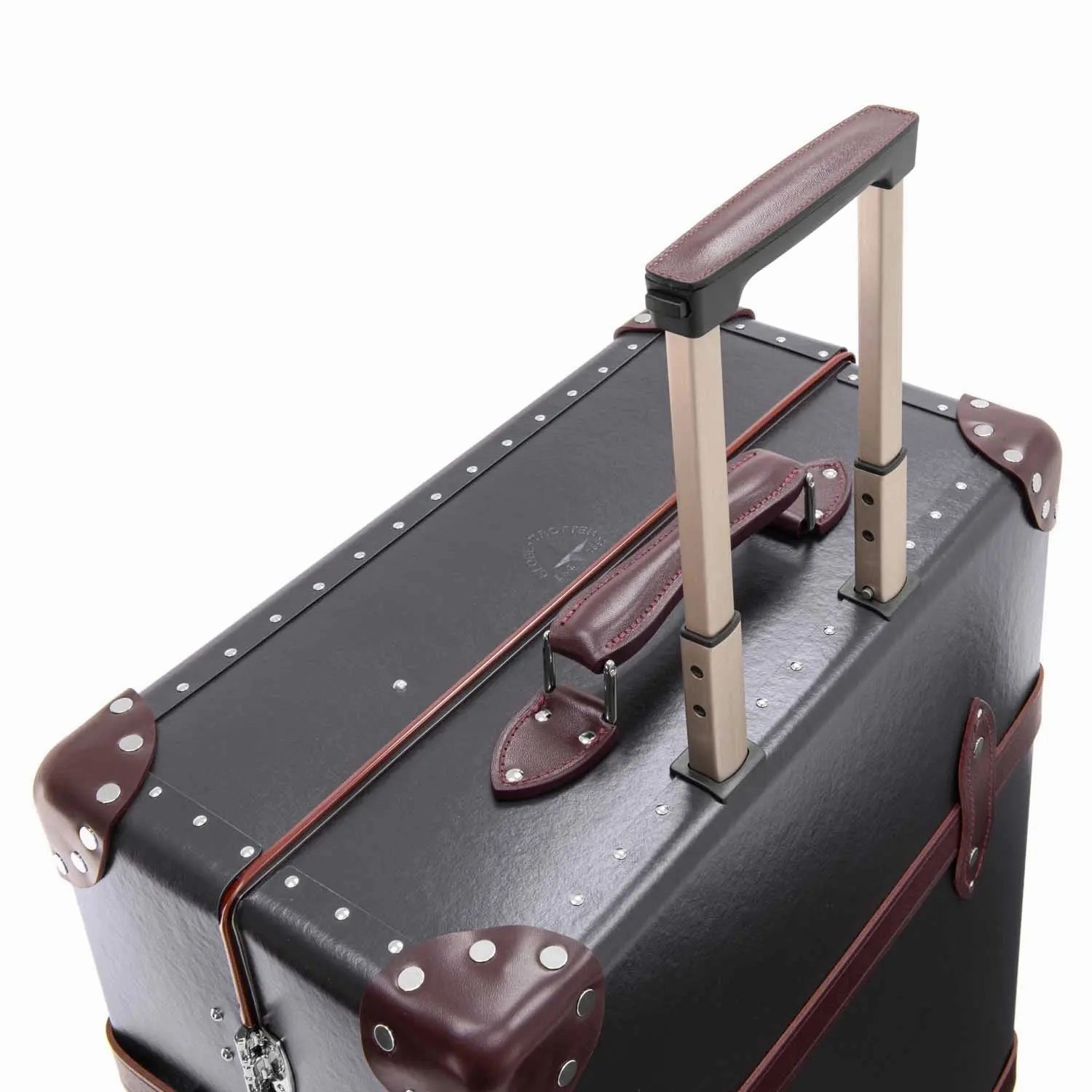 Centenary · Large Check-In - 4 Wheels | Brown/Burgundy