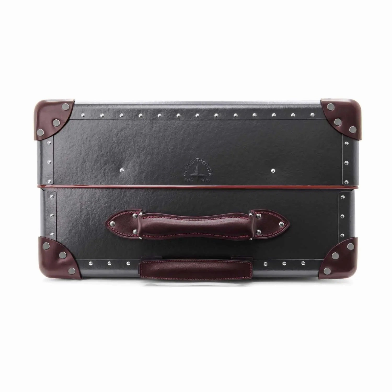 Centenary · Large Check-In - 4 Wheels | Brown/Burgundy