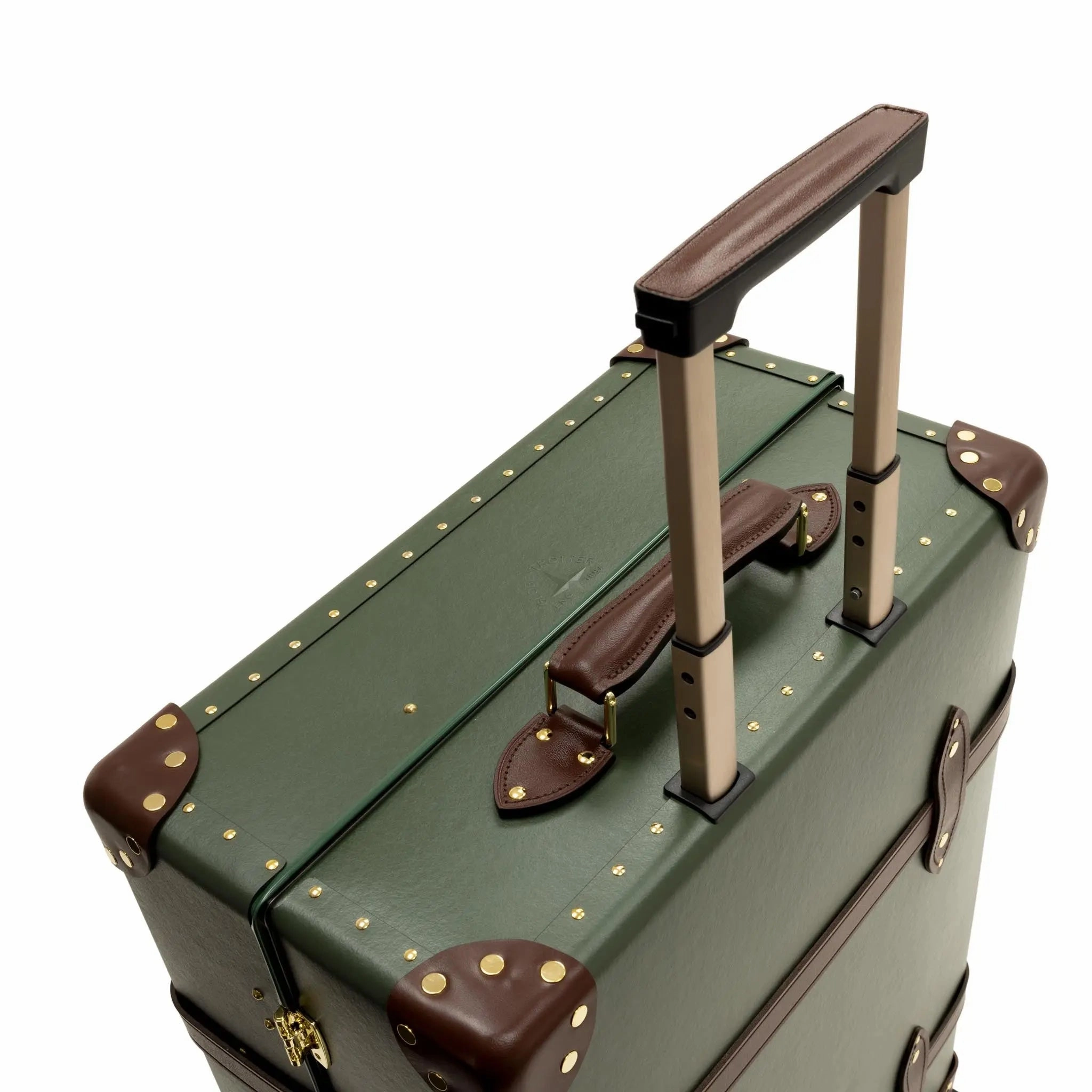 Centenary · Large Check-In - 4 Wheels | Green/Brown