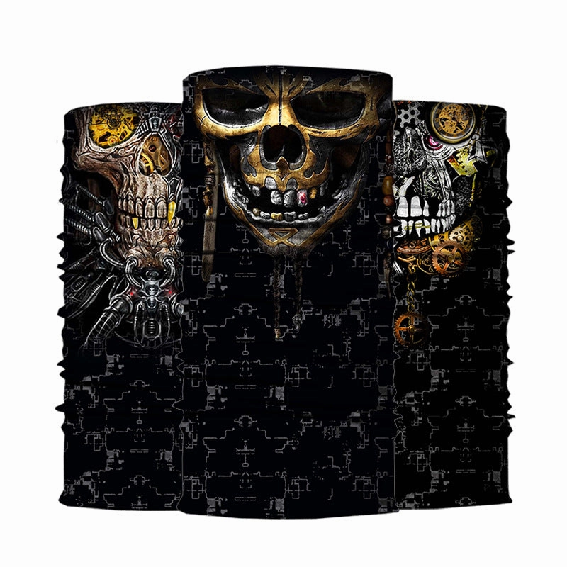 Coefficient code printing sports variety magic turban riding hood mask hood