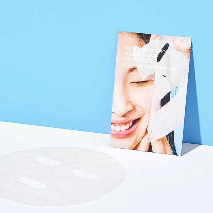 Cosrx Triple Hyaluronic Water Wave Sheet Mask 1pcs