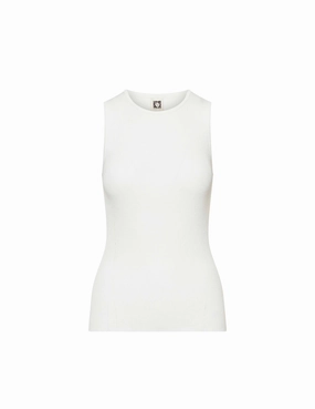 Crew Neck Ribbed Top- Sale