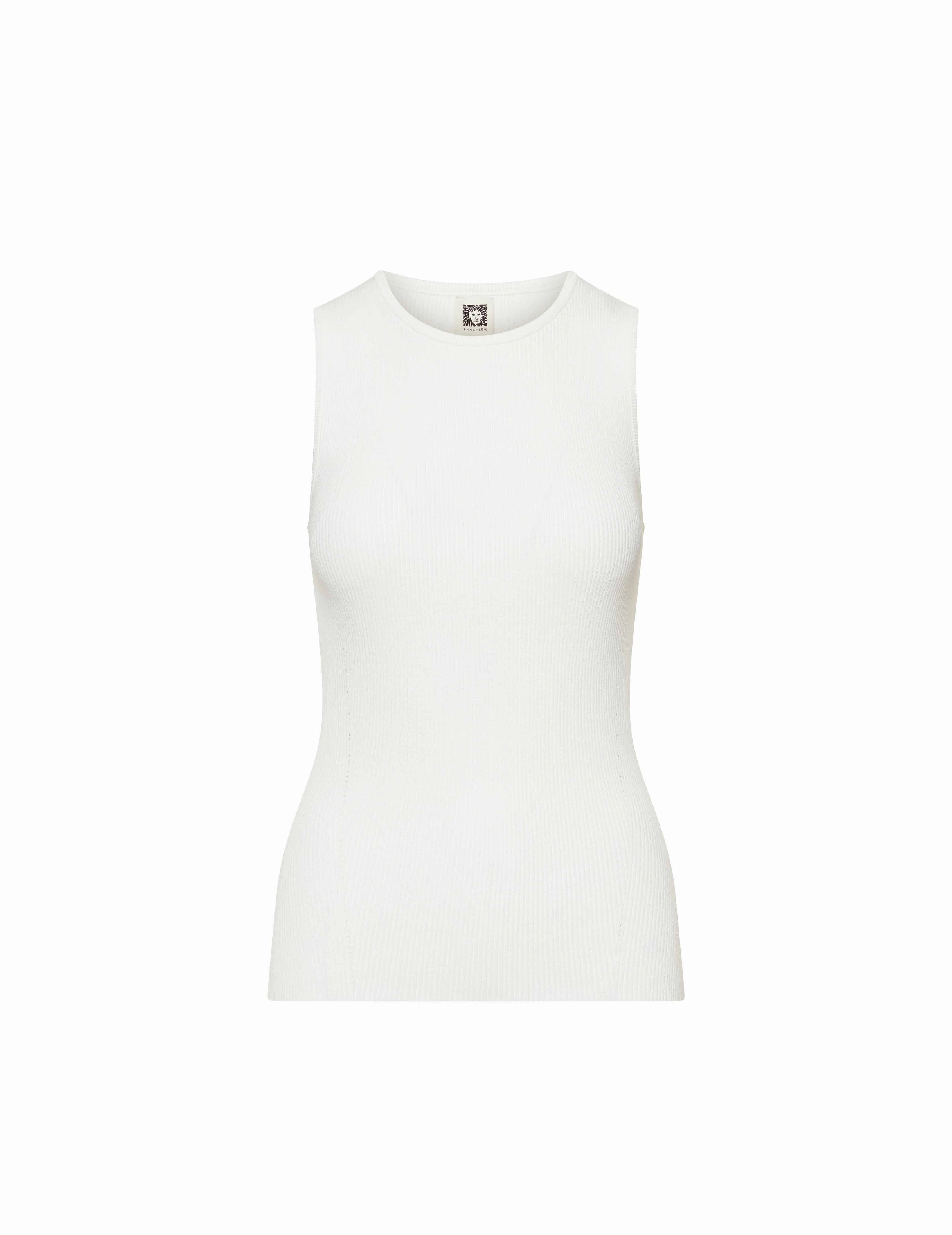 Crew Neck Ribbed Top- Sale