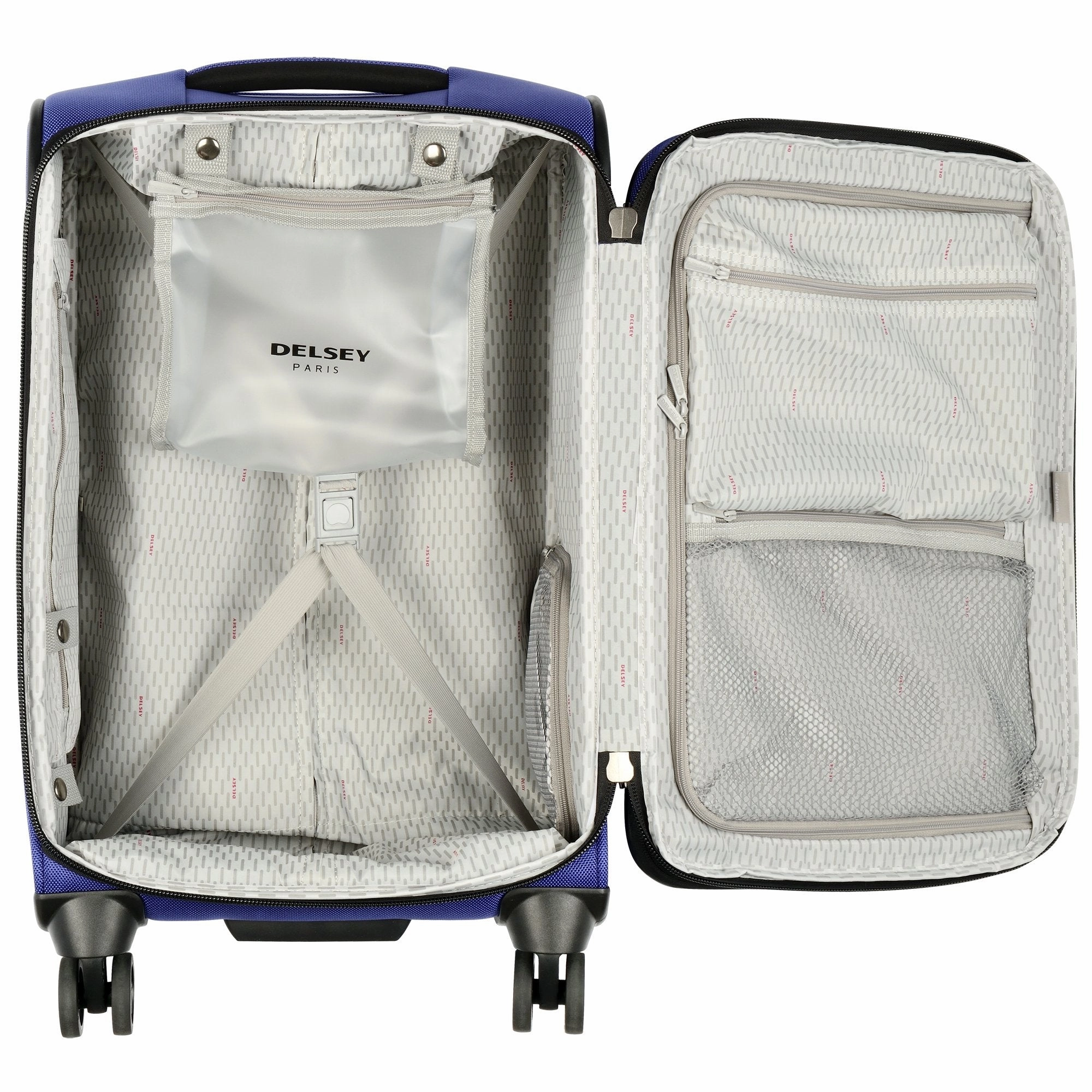 DELSEY Paris Cruise Softside 21" 4-Wheel Carry-On Luggage