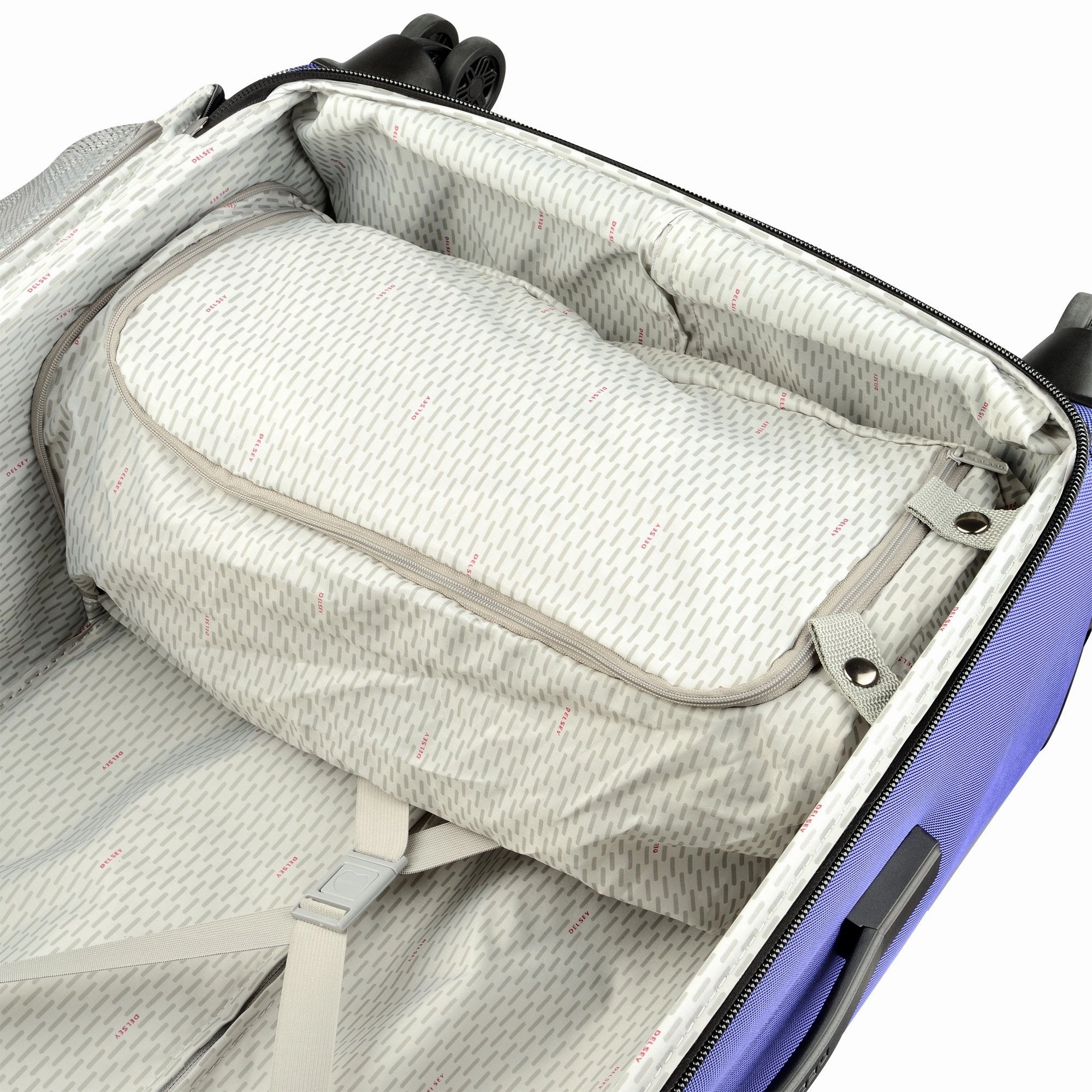 DELSEY Paris Cruise Softside 21" 4-Wheel Carry-On Luggage