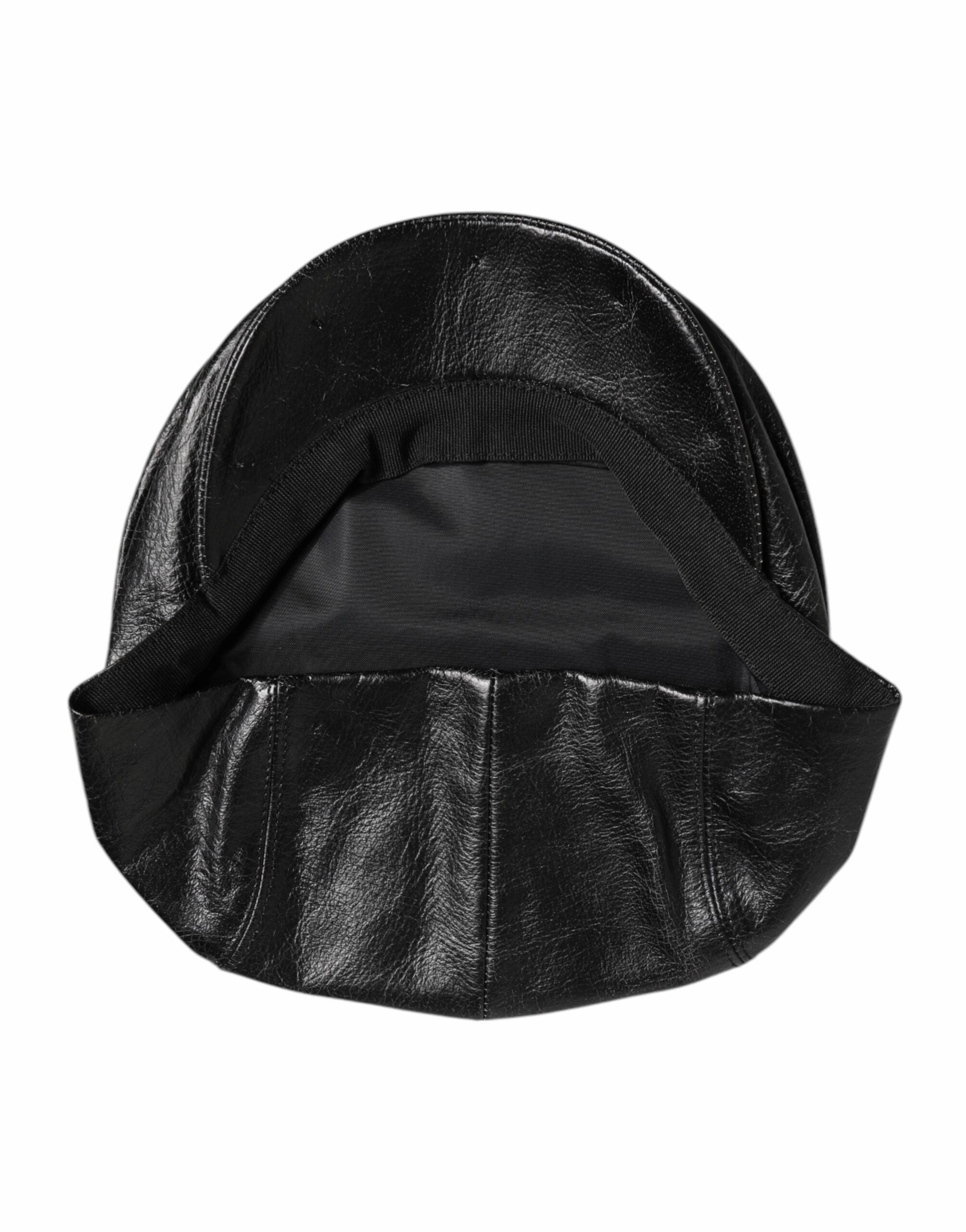 Dolce & Gabbana Calf Newsboy Capello Cabbie Men's Hat