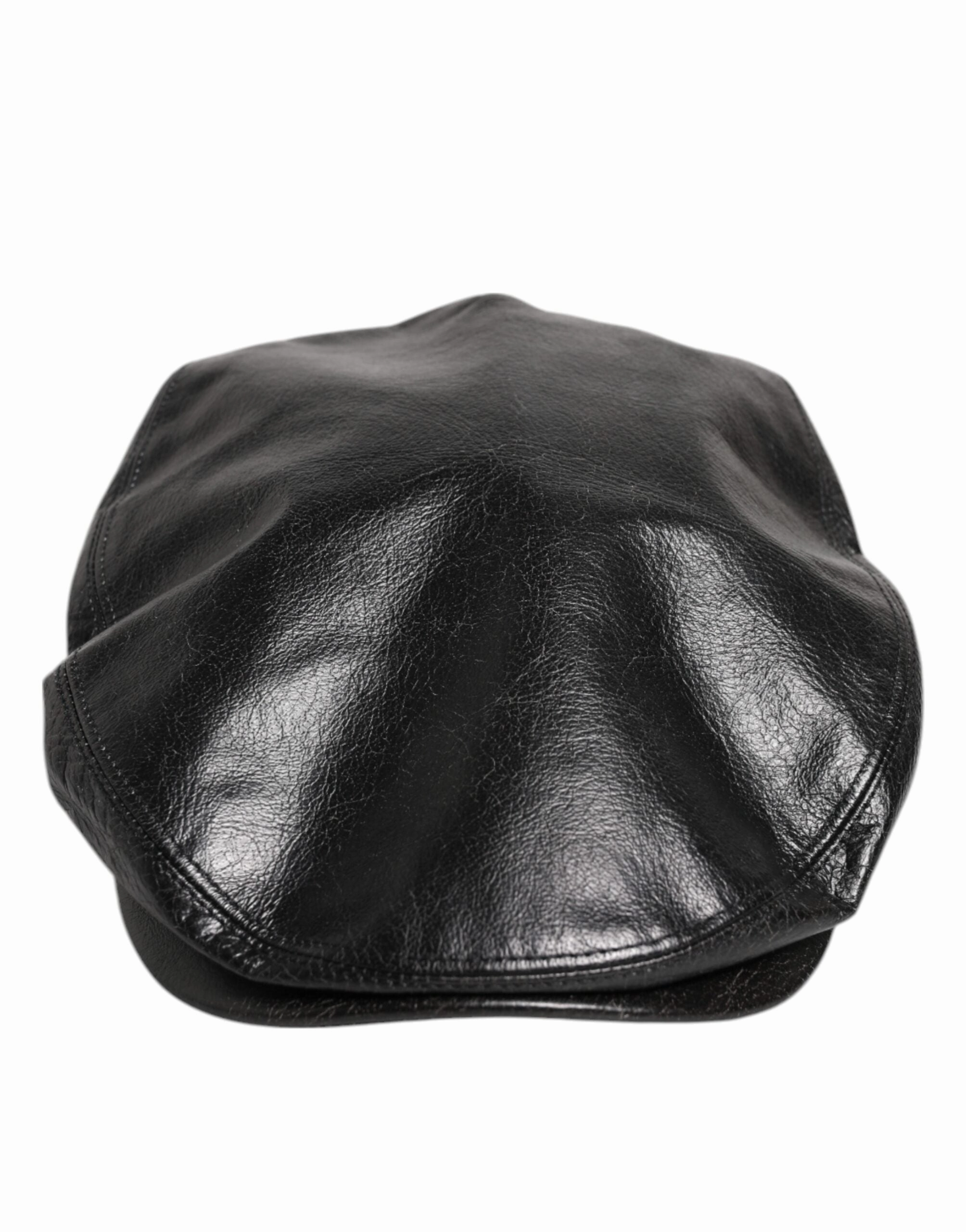 Dolce & Gabbana Calf Newsboy Capello Cabbie Men's Hat