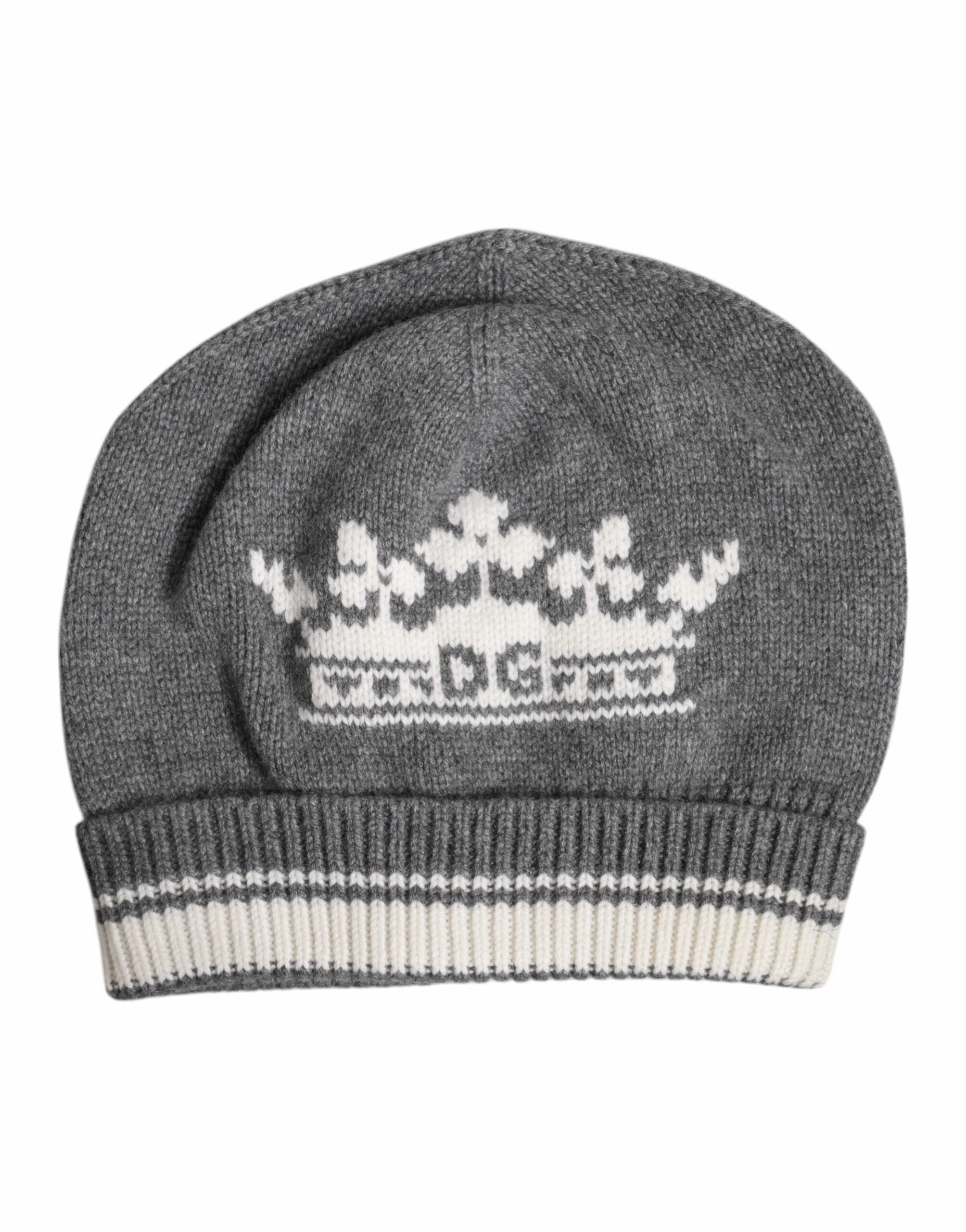 Dolce & Gabbana Cashmere Knitted Winter Beanie Men's Hat