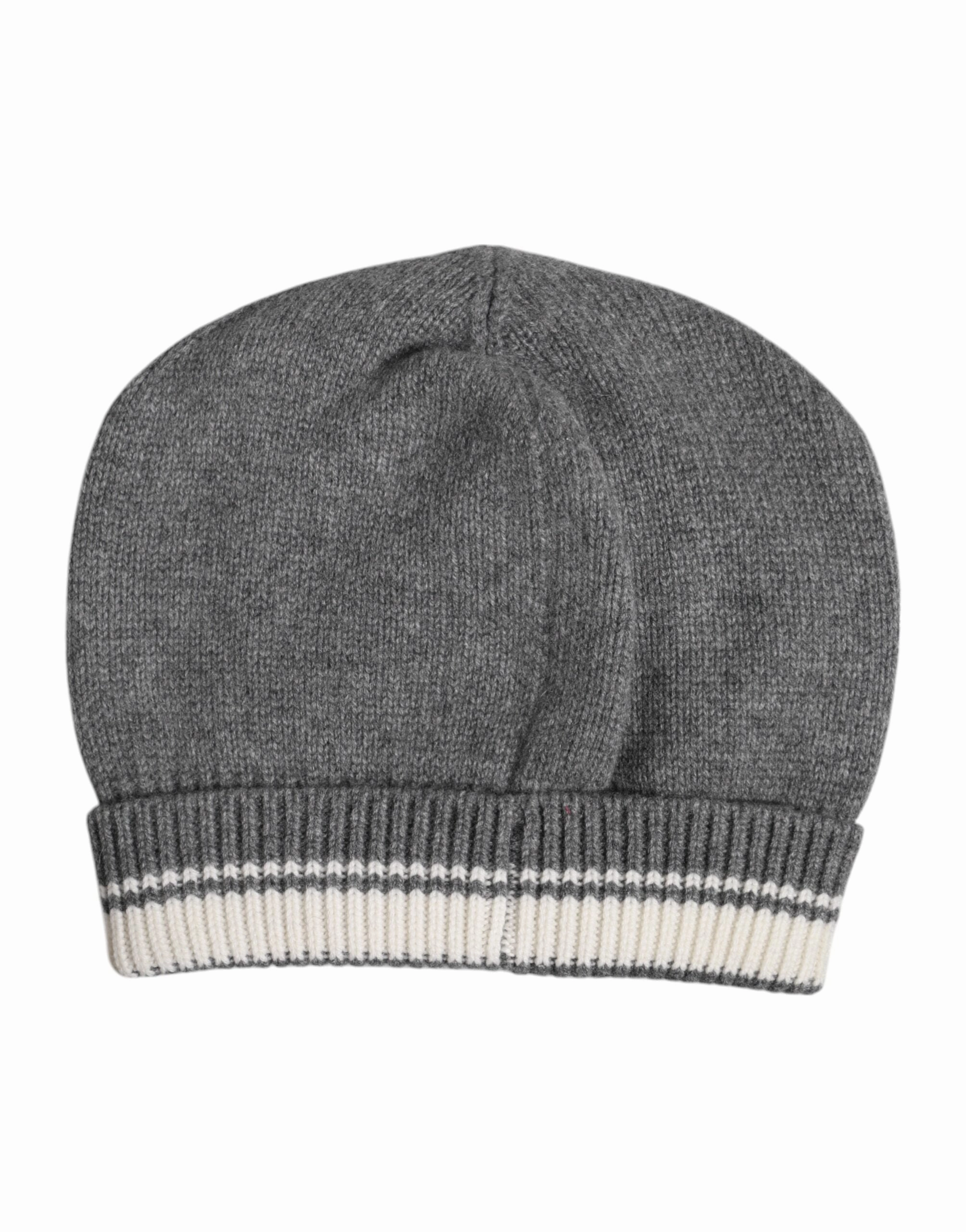 Dolce & Gabbana Cashmere Knitted Winter Beanie Men's Hat