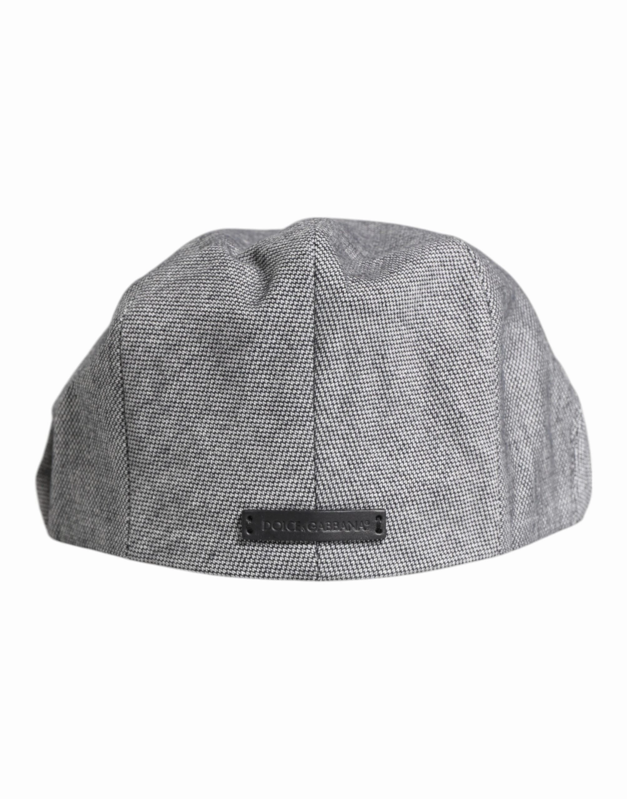 Dolce & Gabbana Cotton Newsboy Capello Cabbie Men's Hat