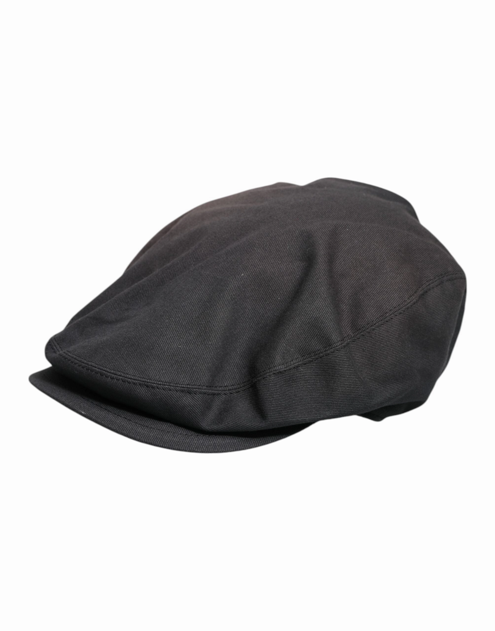 Dolce & Gabbana Cotton Newsboy Capello Cabbie Men's Hat (Pre-Owned)