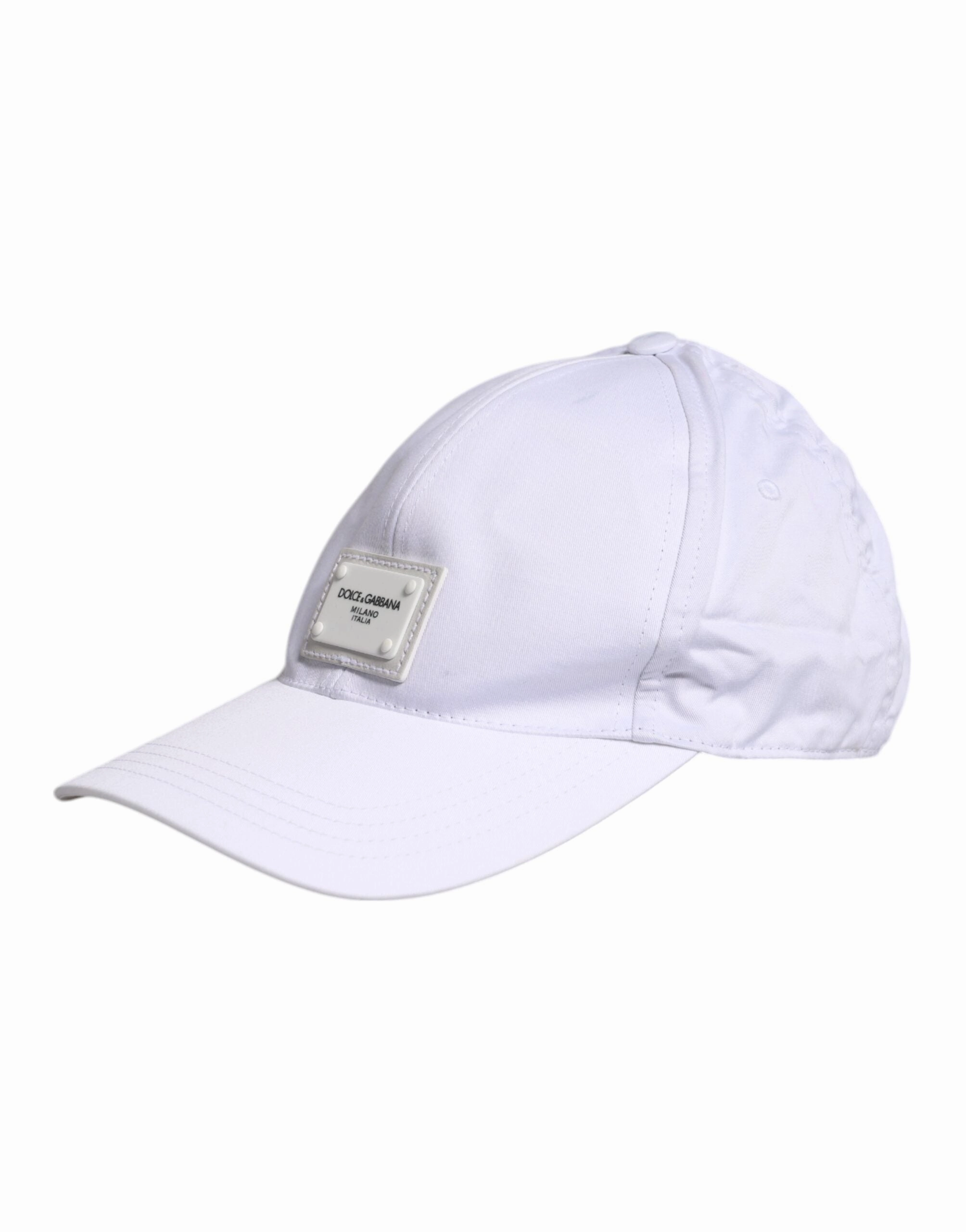 Dolce & Gabbana DG Logo Plaque 6 Panels Baseball Men's Cap (Pre-Owned)
