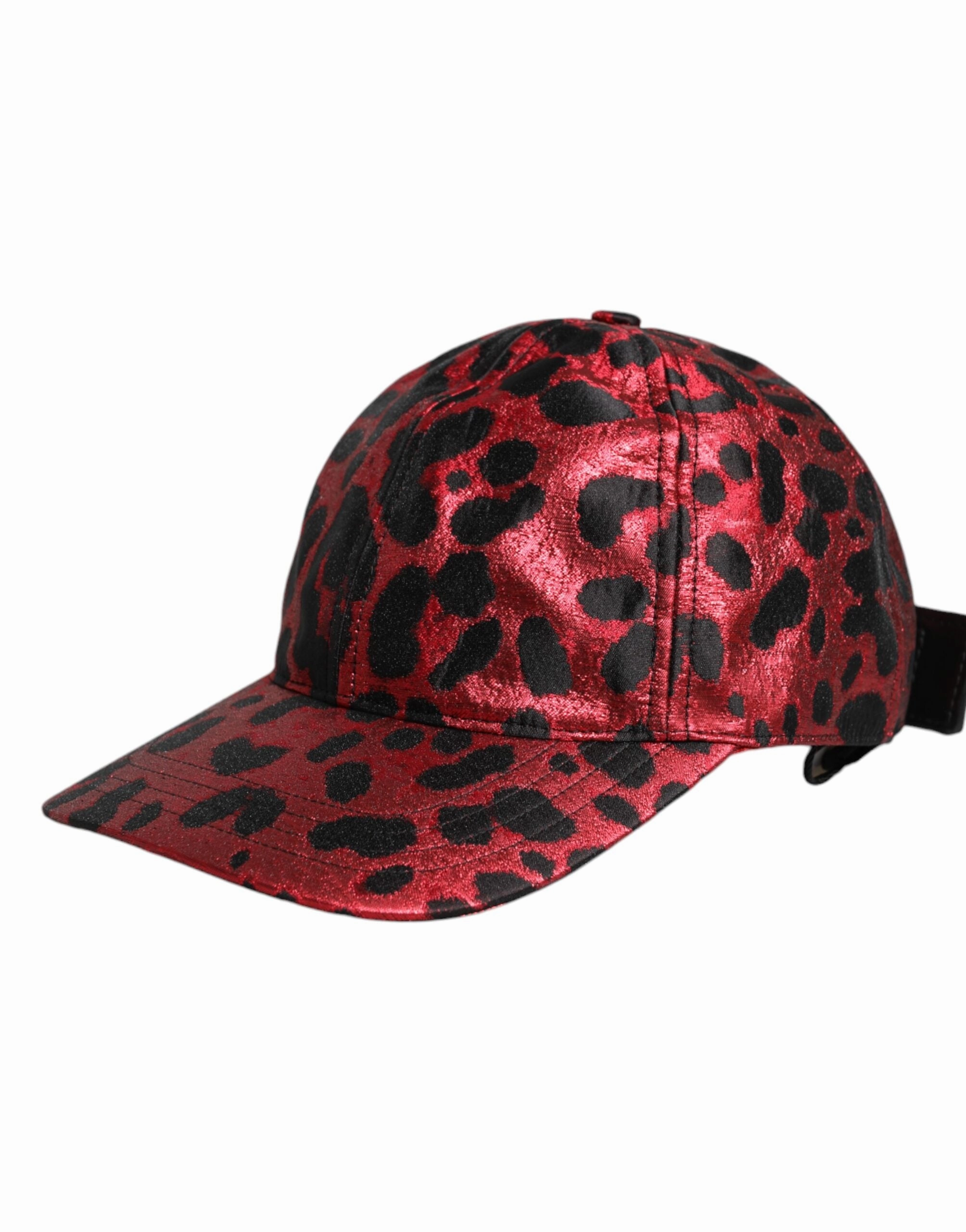 Dolce & Gabbana Leopard DG Logo 6 Panels Baseball Men's Cap (Pre-Owned)