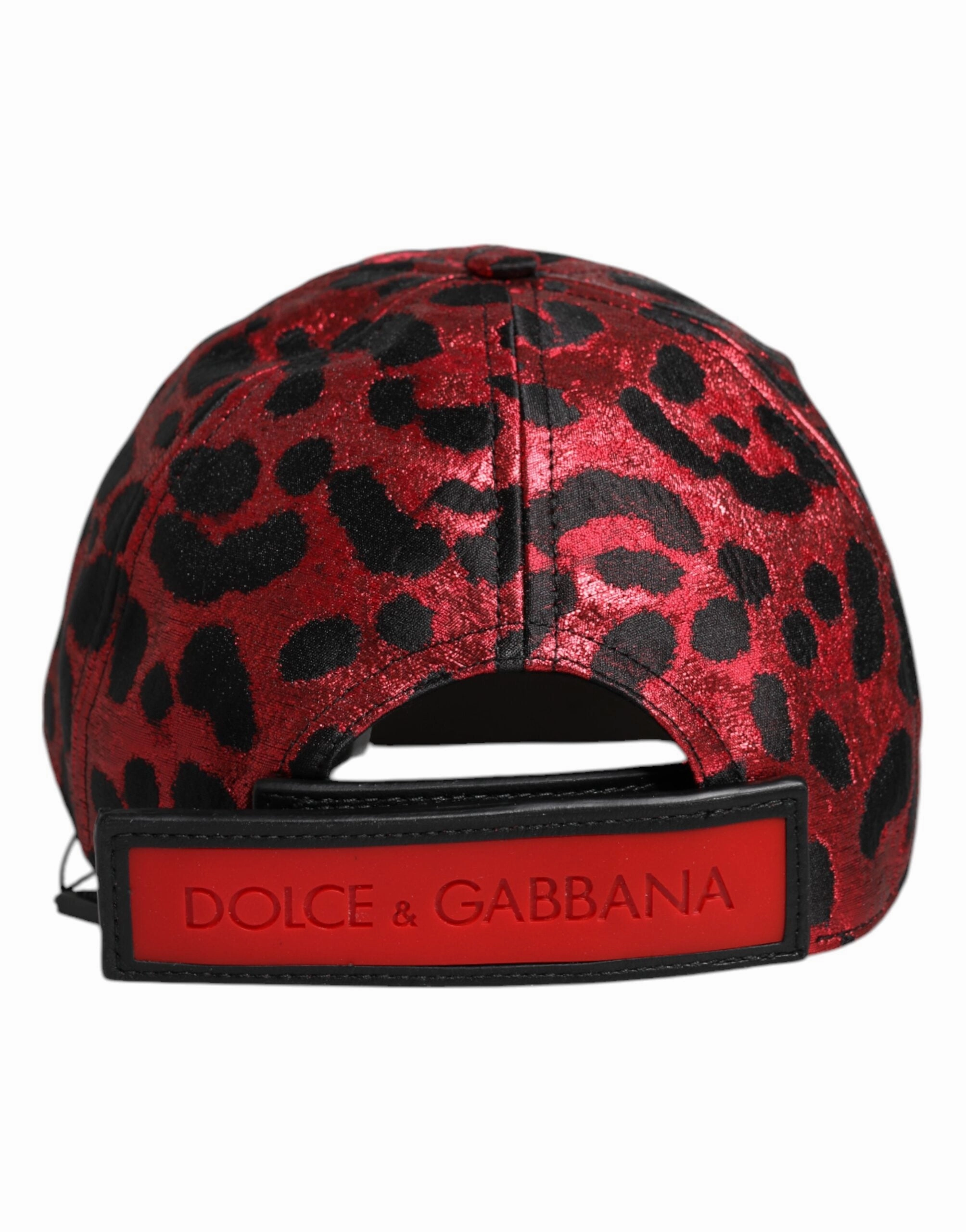 Dolce & Gabbana Leopard DG Logo 6 Panels Baseball Men's Cap (Pre-Owned)
