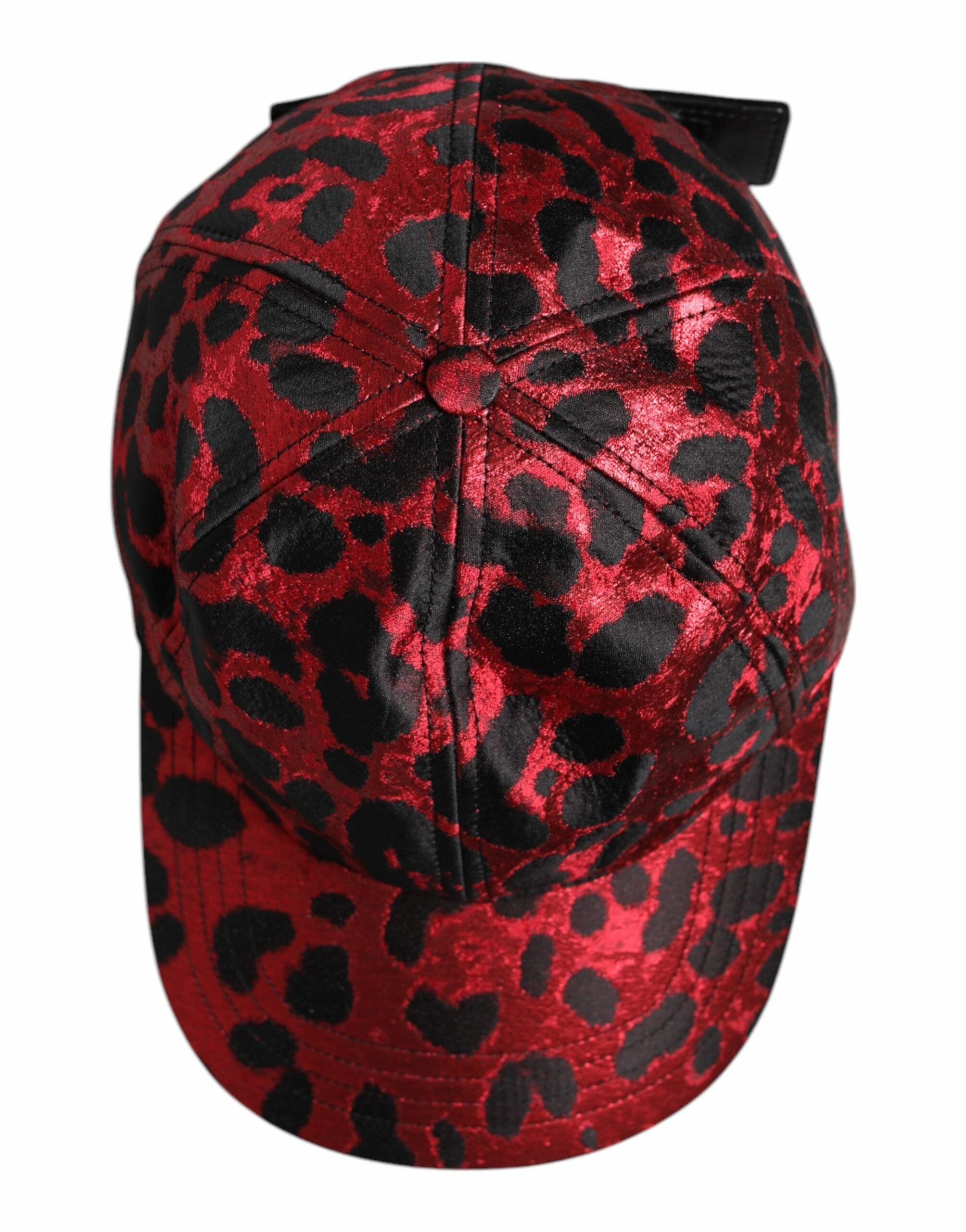 Dolce & Gabbana Leopard DG Logo 6 Panels Baseball Men's Cap (Pre-Owned)