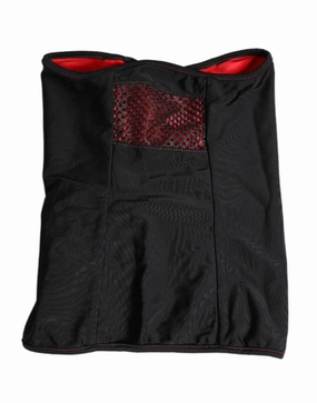 Dolce & Gabbana Nylon Knitted Neck Warmer Balaclava Men's Scarf