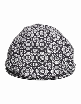 Dolce & Gabbana  Printed Newsboy Capello Cabbie Men's Hat