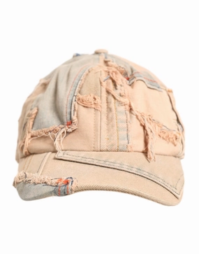 Dolce & Gabbana Tatte Cotton 6 Panels Baseball Men's Cap