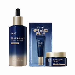 Dr.G Black Snail Retinol Ampoule Set 50ml 15ml 2ml