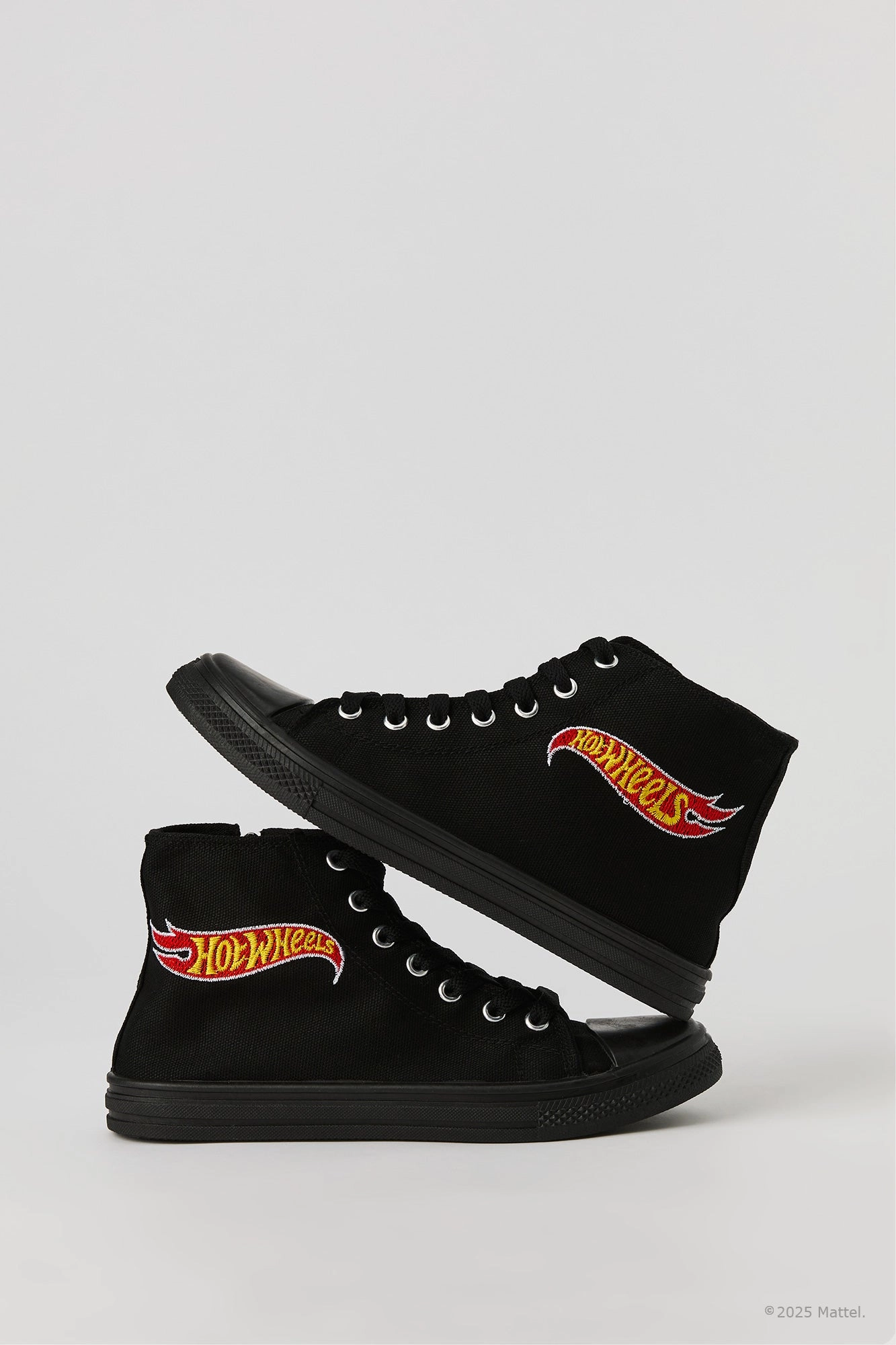 Espadrilles montantes lacées avec motif brodé Hot Wheels™ pour garçon