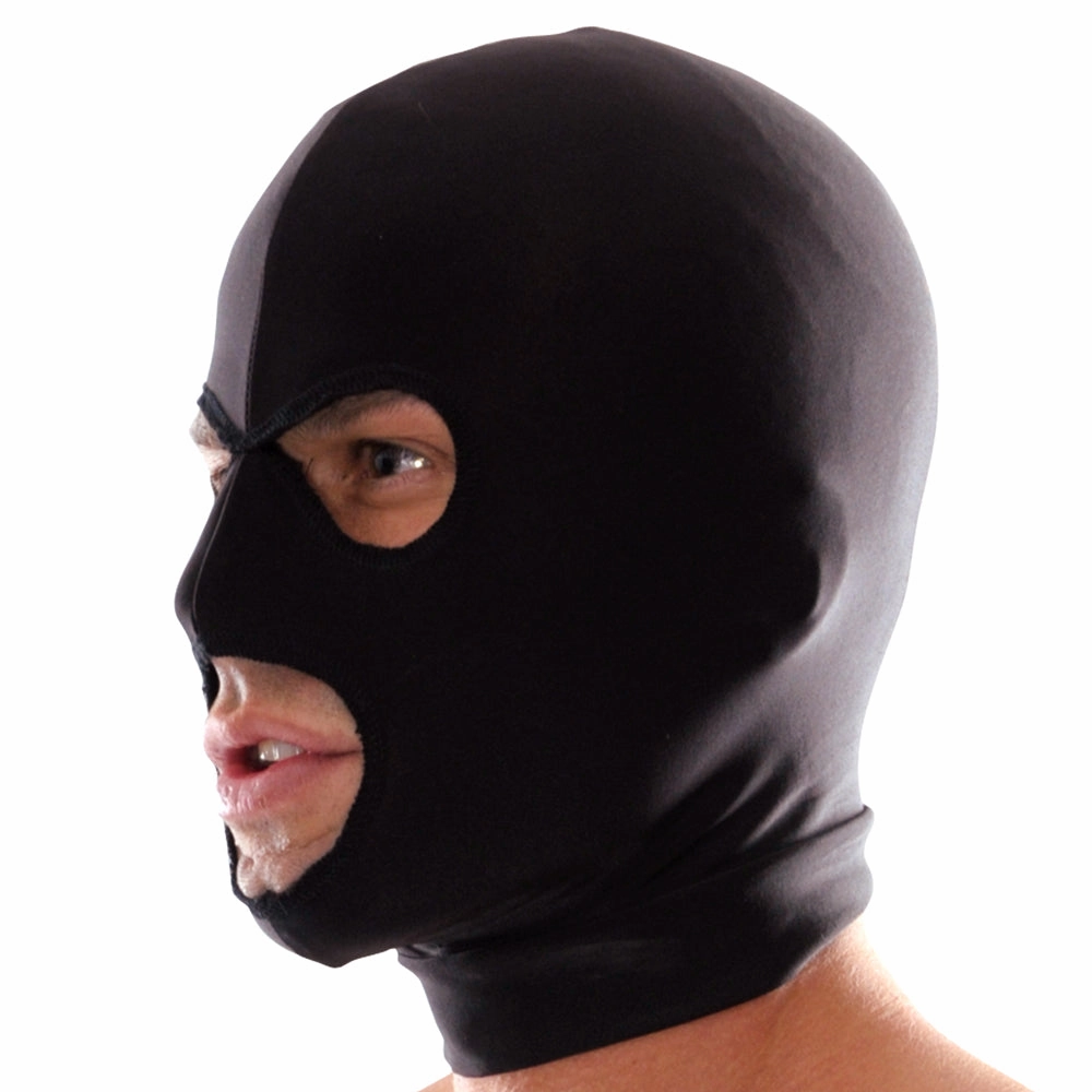 Fetish Fantasy Series Spandex 3 Hole Hood