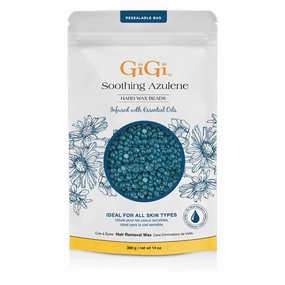 Gigi Soothing Azulene Wax Beads - Infused with Essential Oils 14 oz